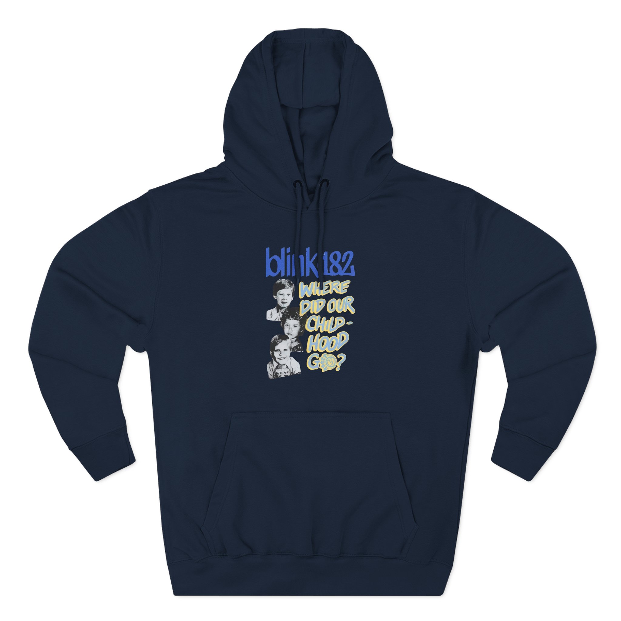 Blink 182 One More Time...part 2 Onesie Three-Panel Fleece Hoodie