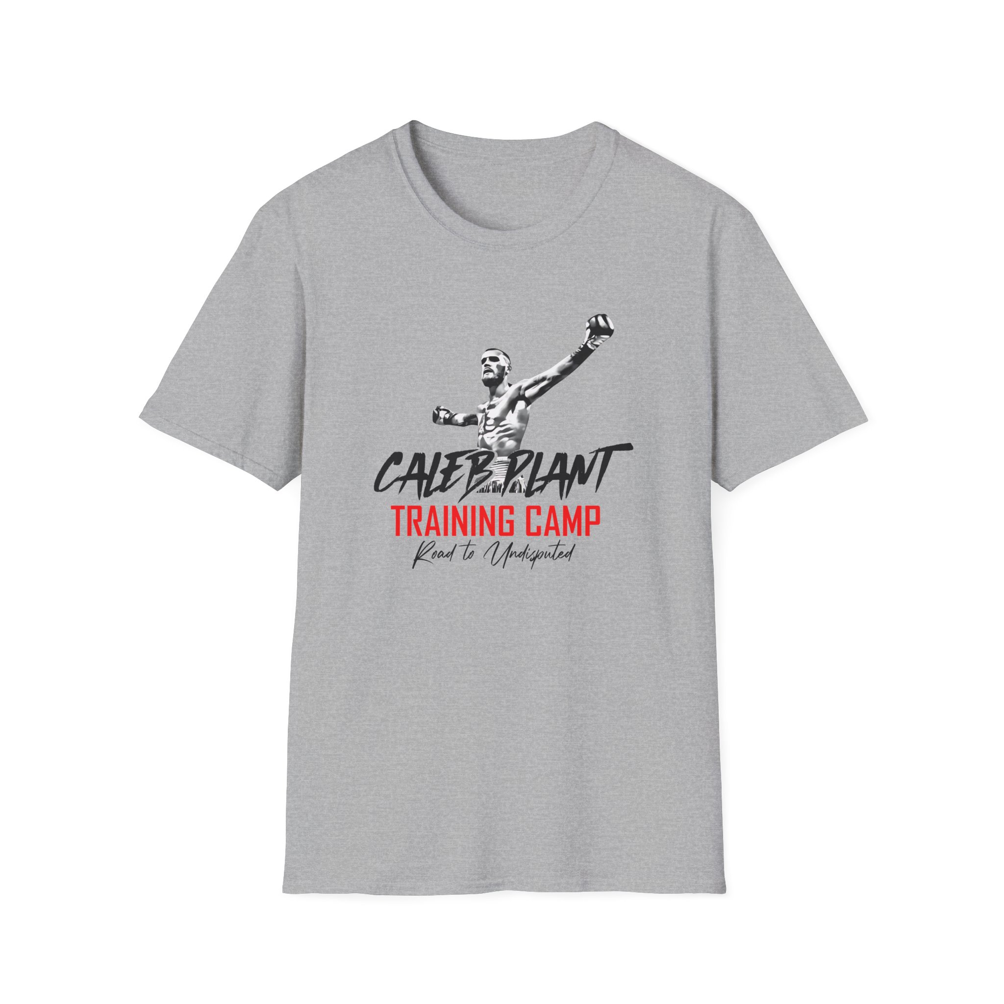 Caleb Plant Training Camp W/ Image Unisex Softstyle T-Shirt