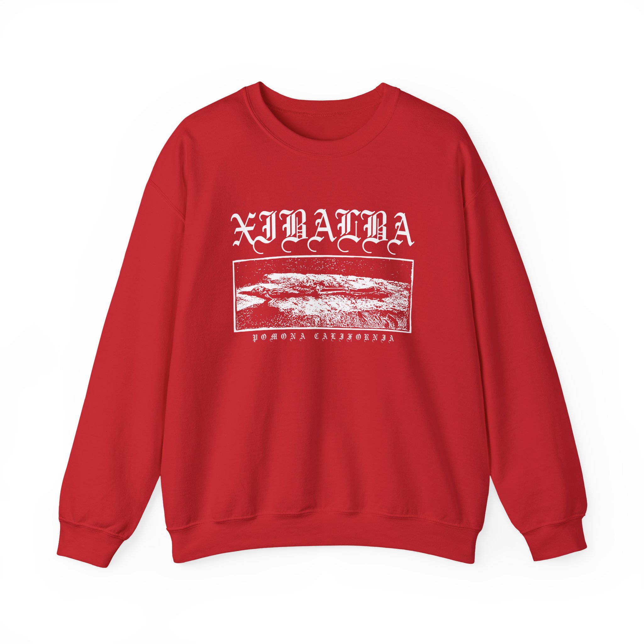 Xibalba Inking Body Unisex Heavy Blendâ„¢ Crewneck Sweatshirt