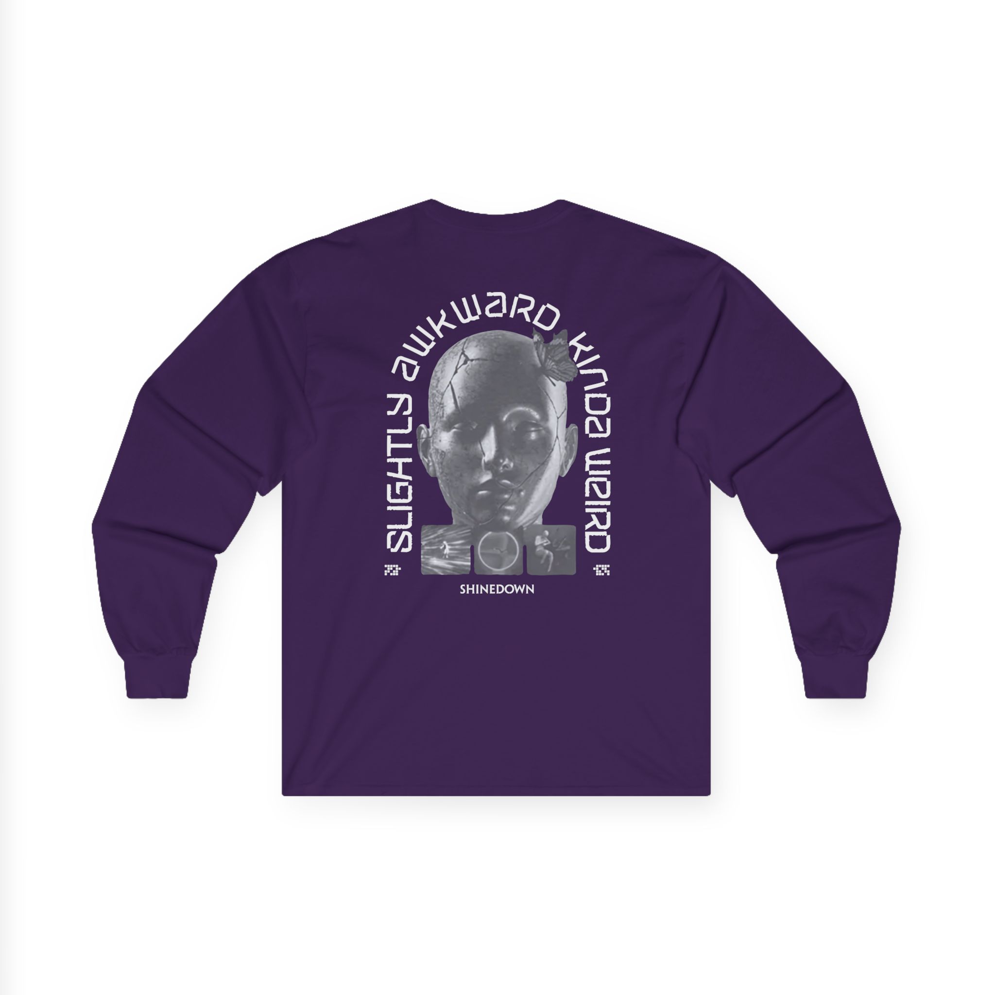 Shinedown Slightly Awkward Unisex Ultra Cotton Long Sleeve Tee