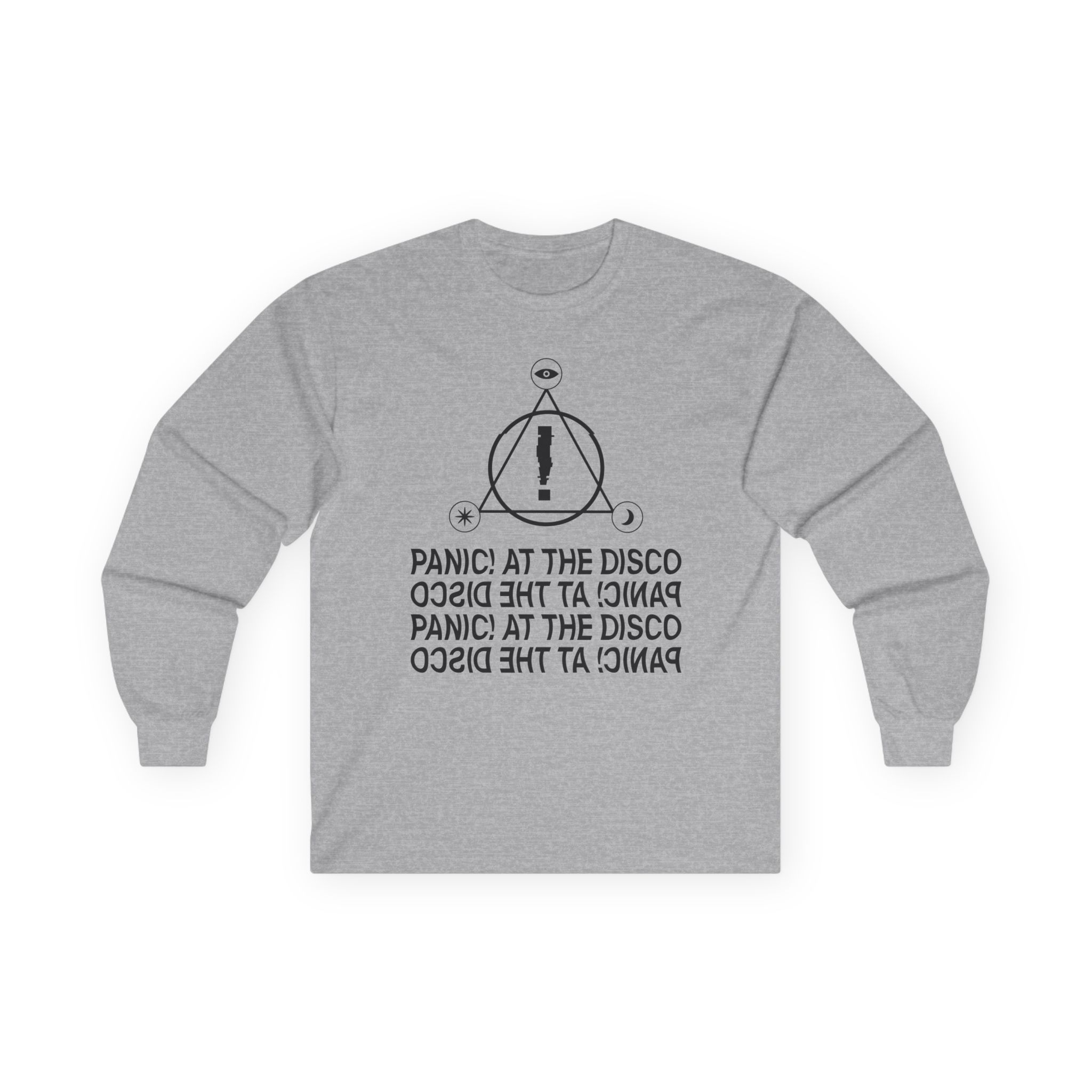 Panic at the Disco Stacked Wave Logo Unisex Ultra Cotton Long Sleeve Tee