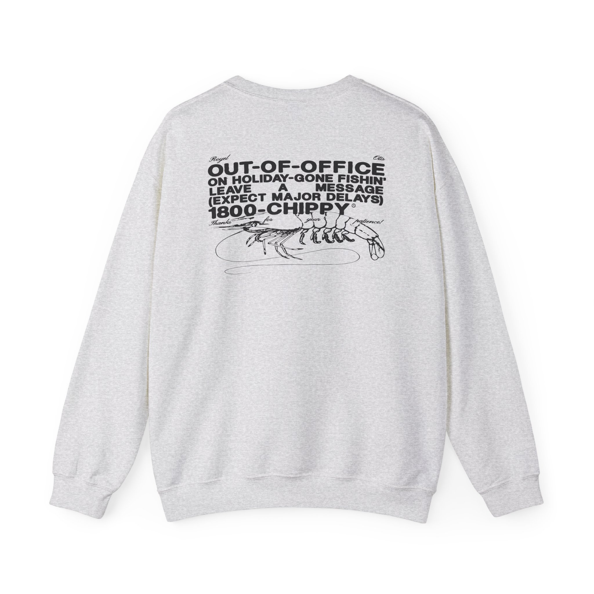 Royel Otis Out of Office Chippy Unisex Heavy Blendâ„¢ Crewneck Sweatshirt