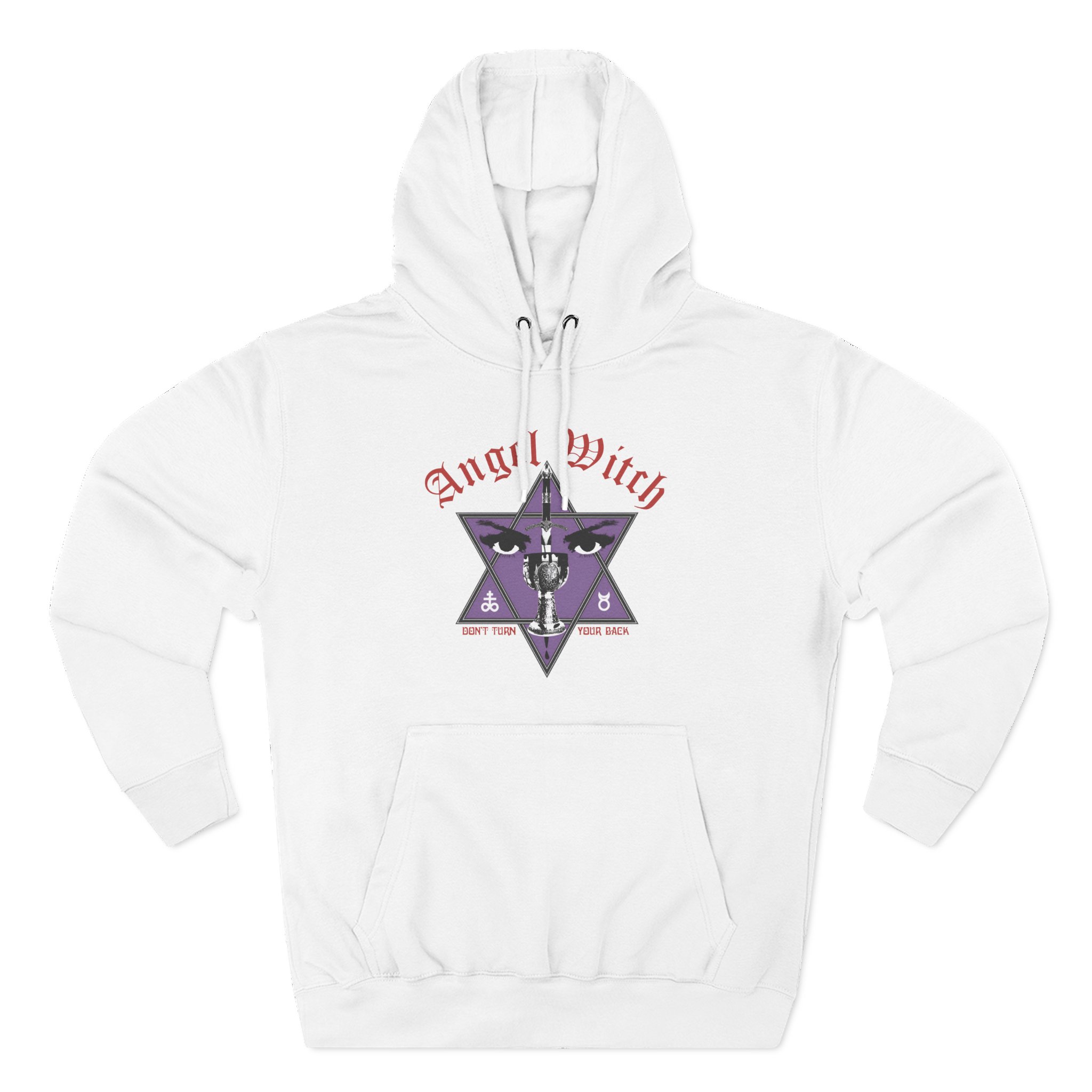 Angel Witch The Night Is Calling Three-Panel Fleece Hoodie