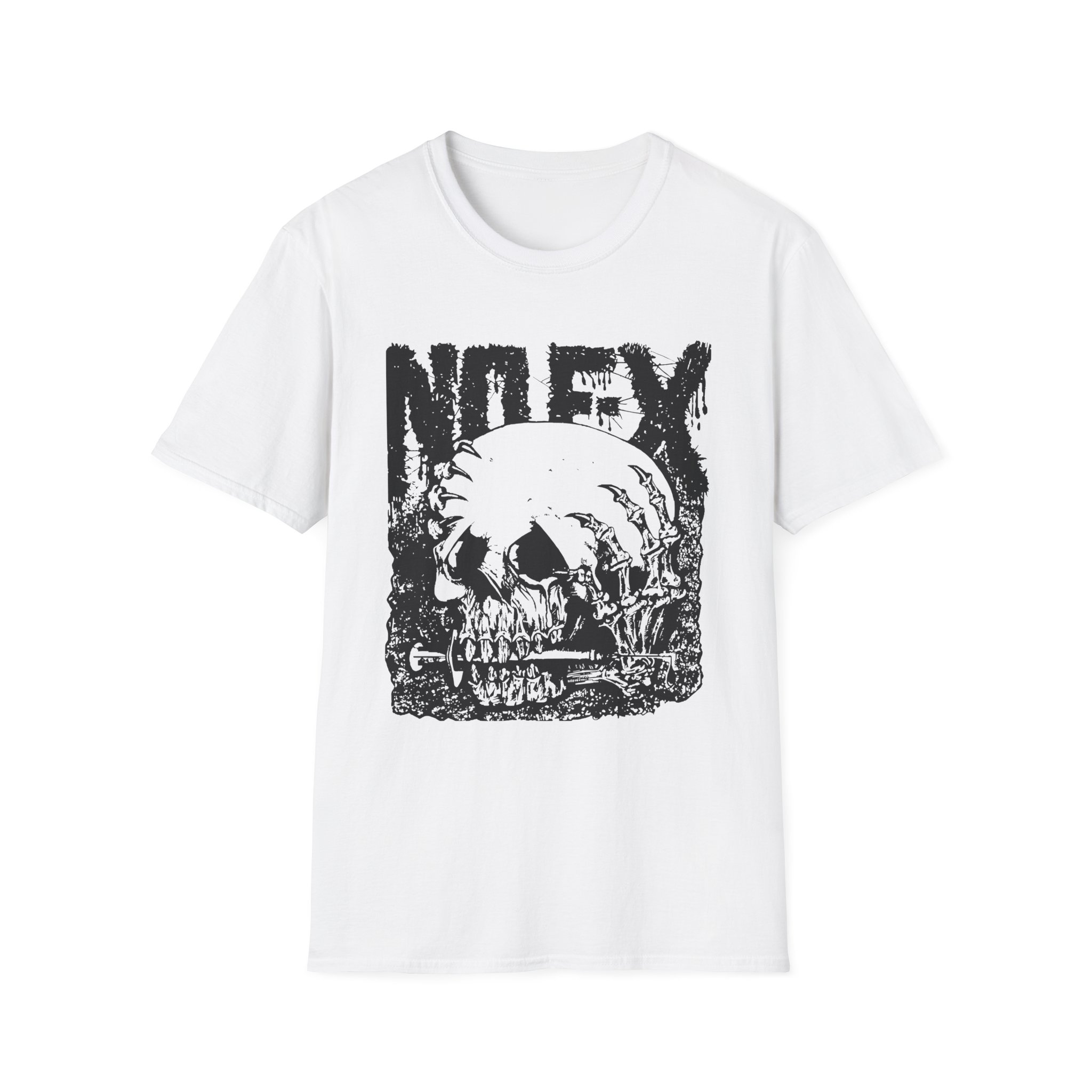 Nofx Og Skull Unisex Softstyle T-Shirt