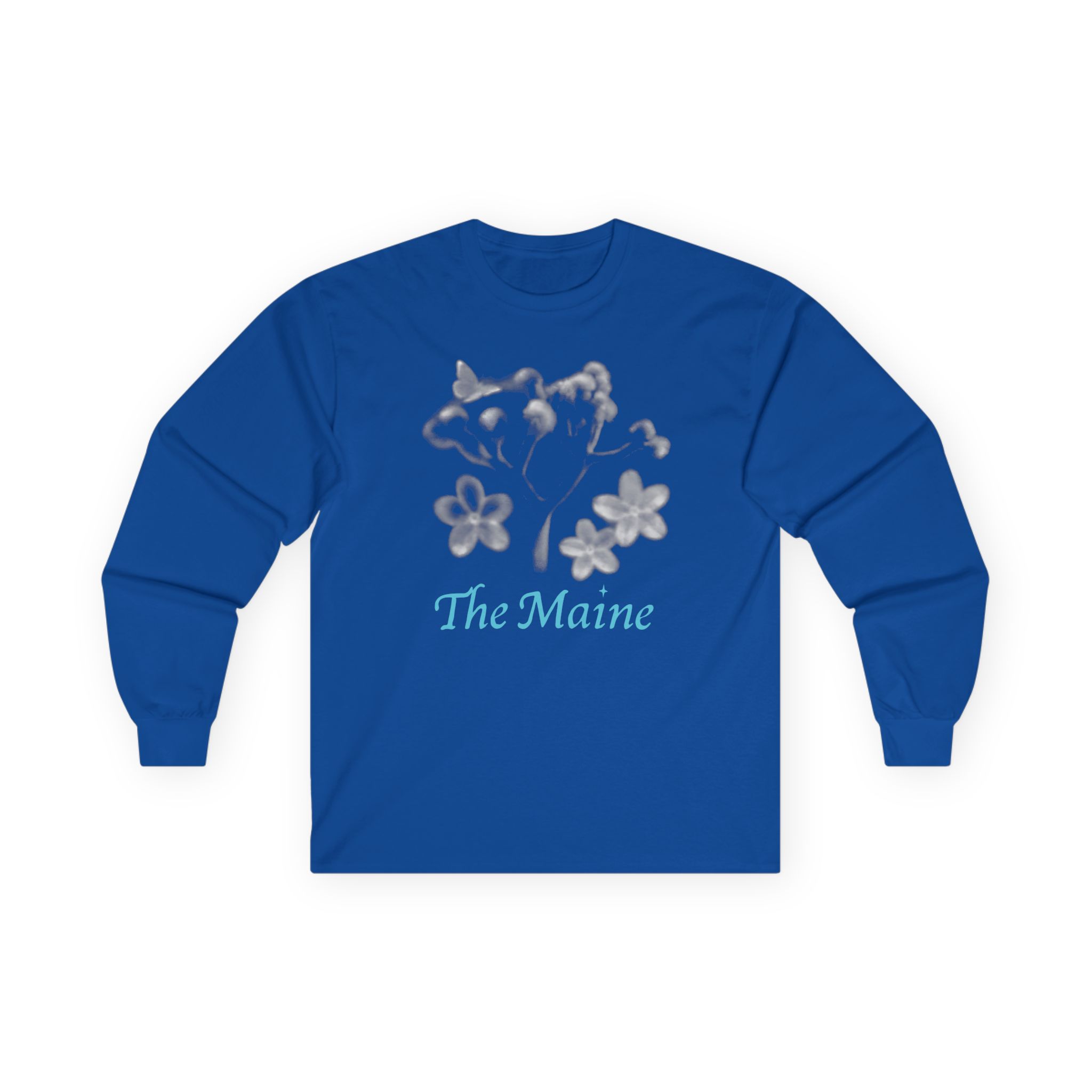 The Maine Blur Unisex Ultra Cotton Long Sleeve Tee
