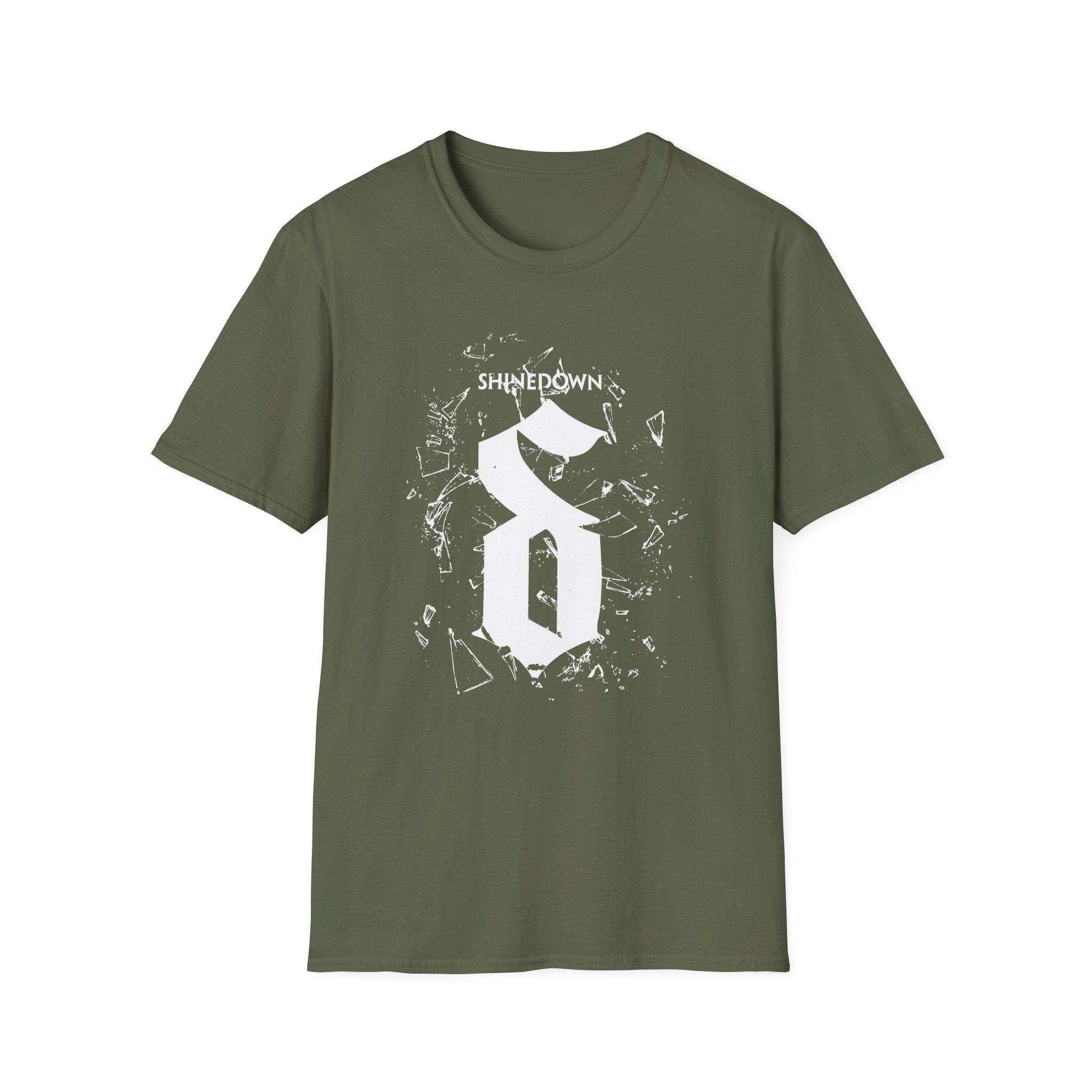 Shinedown Shattered Unisex Softstyle T-Shirt