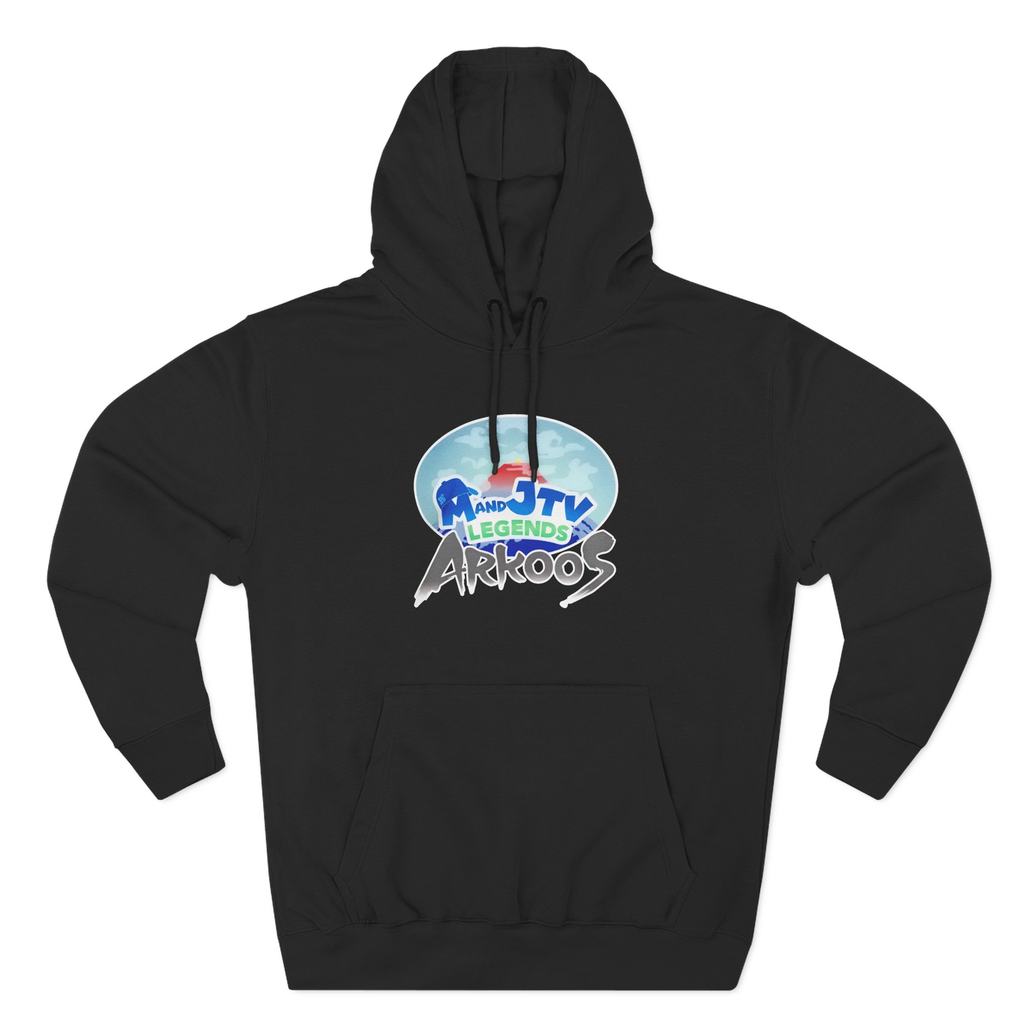 Mandjtv Three-Panel Fleece Hoodie
