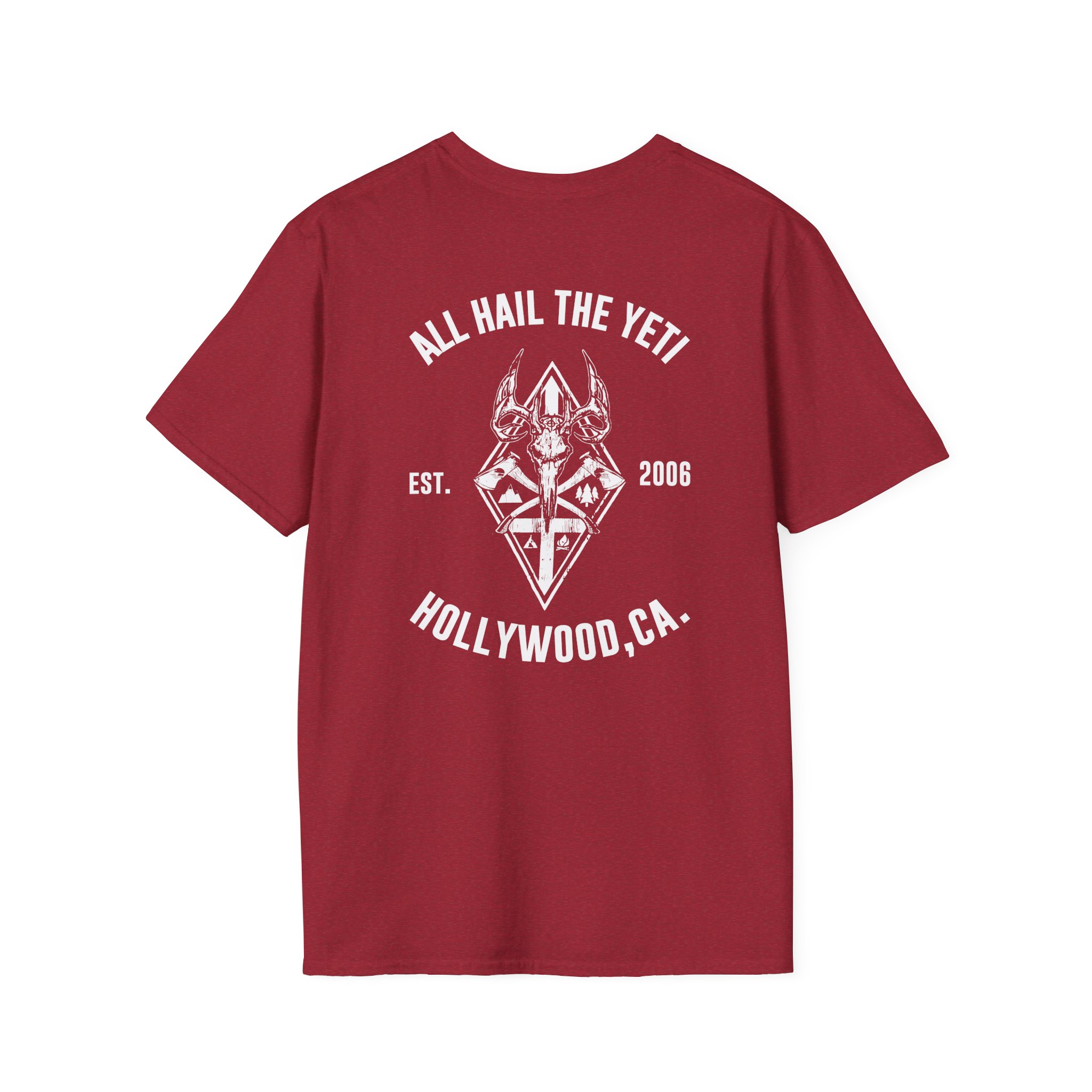 All Hail the Yeti Hollywood Unisex Softstyle T-Shirt