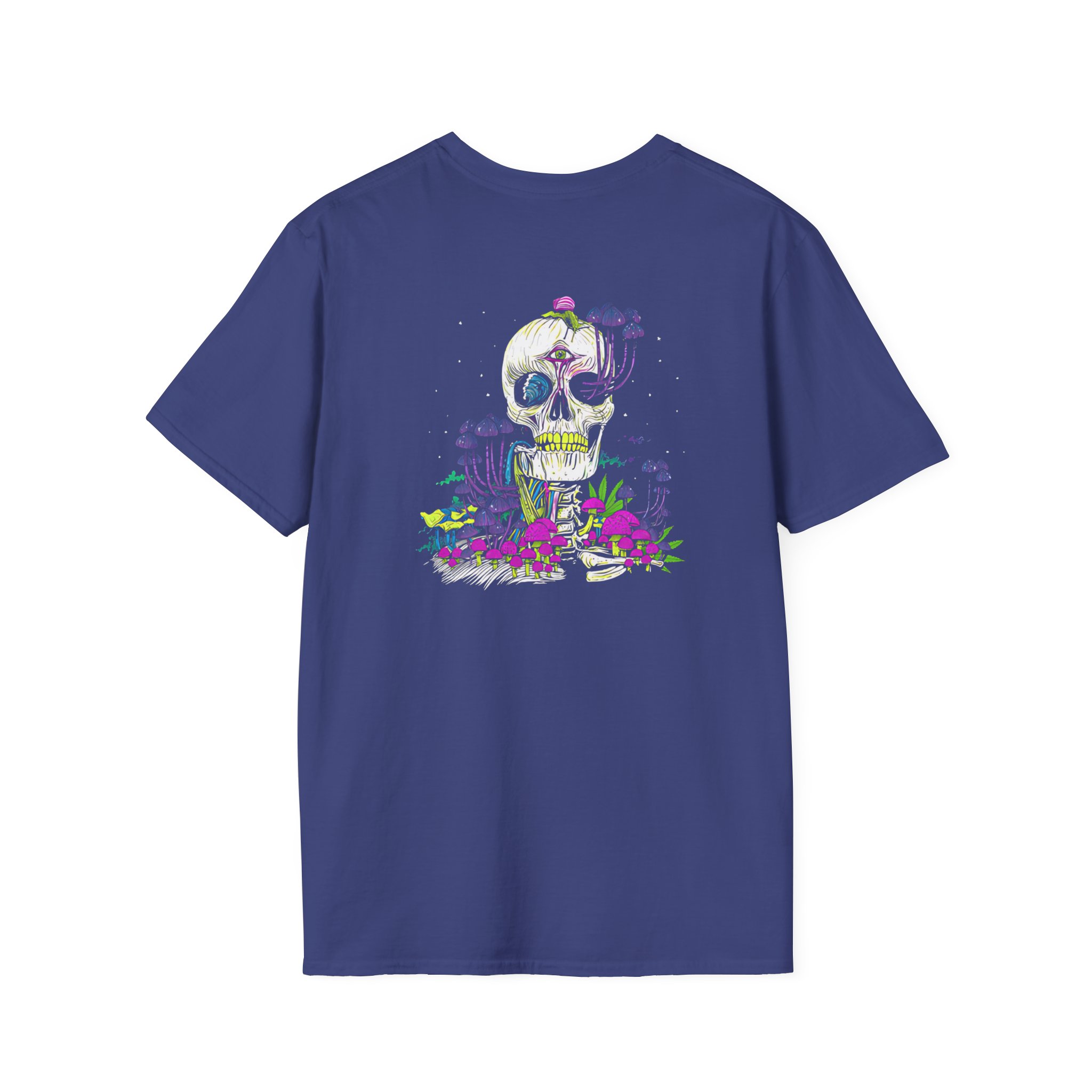 Incubus Magic Mushroom Skull Unisex Softstyle T-Shirt