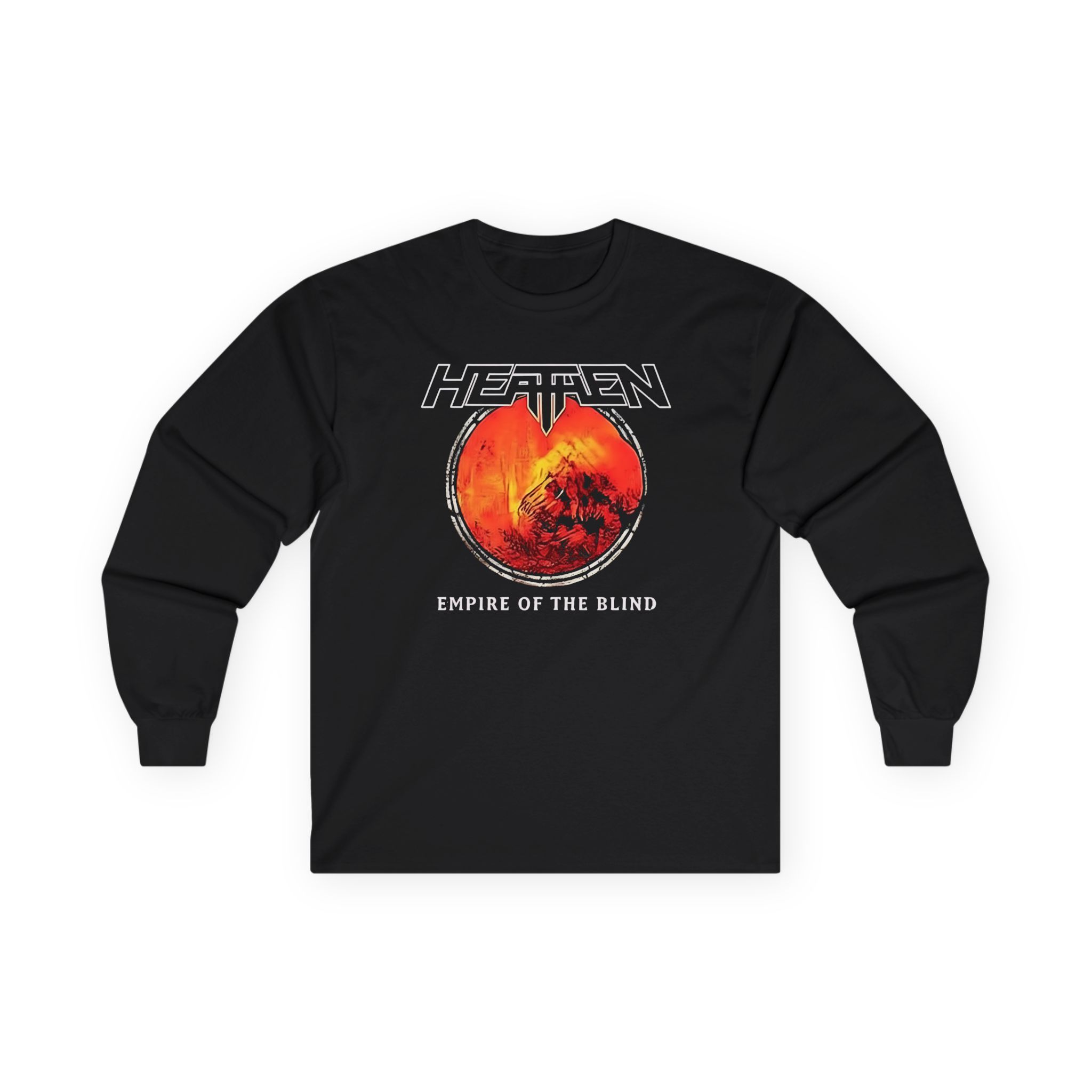 Heathen Empire of the Blind USA Tour 2022 Unisex Ultra Cotton Long Sleeve Tee