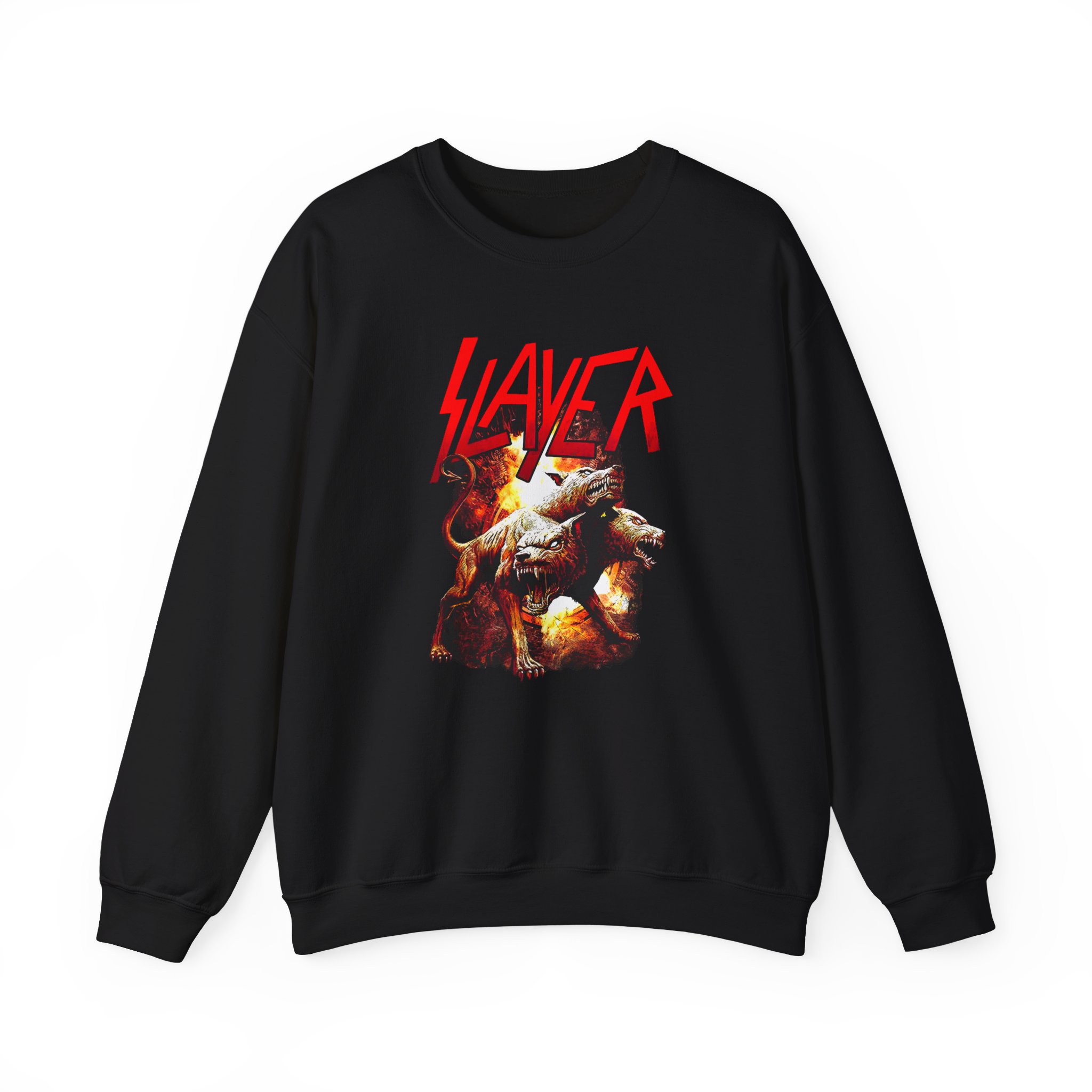 Slayer Cerberus Rising Unisex Heavy Blendâ„¢ Crewneck Sweatshirt