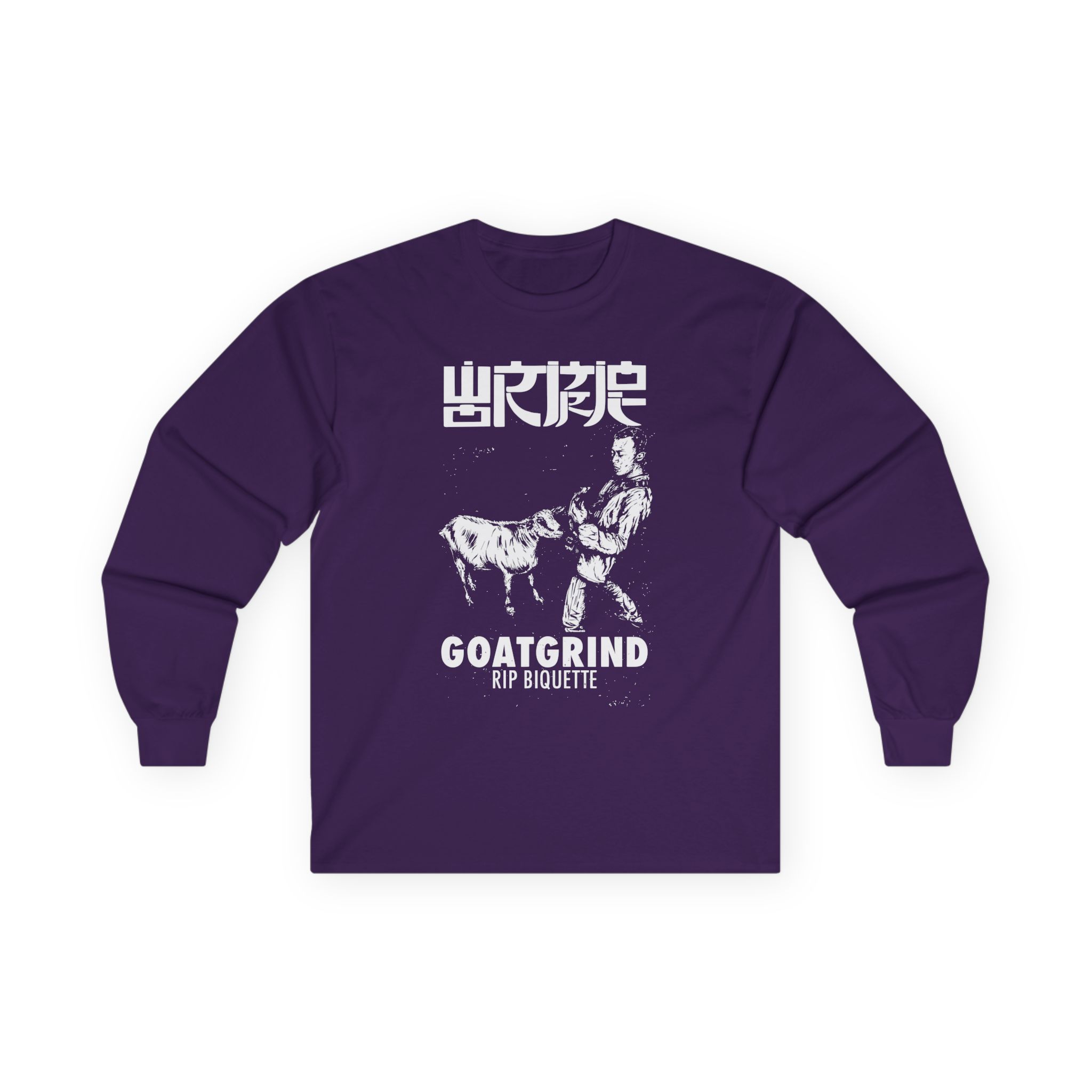Wormrot Goatgrind Unisex Ultra Cotton Long Sleeve Tee
