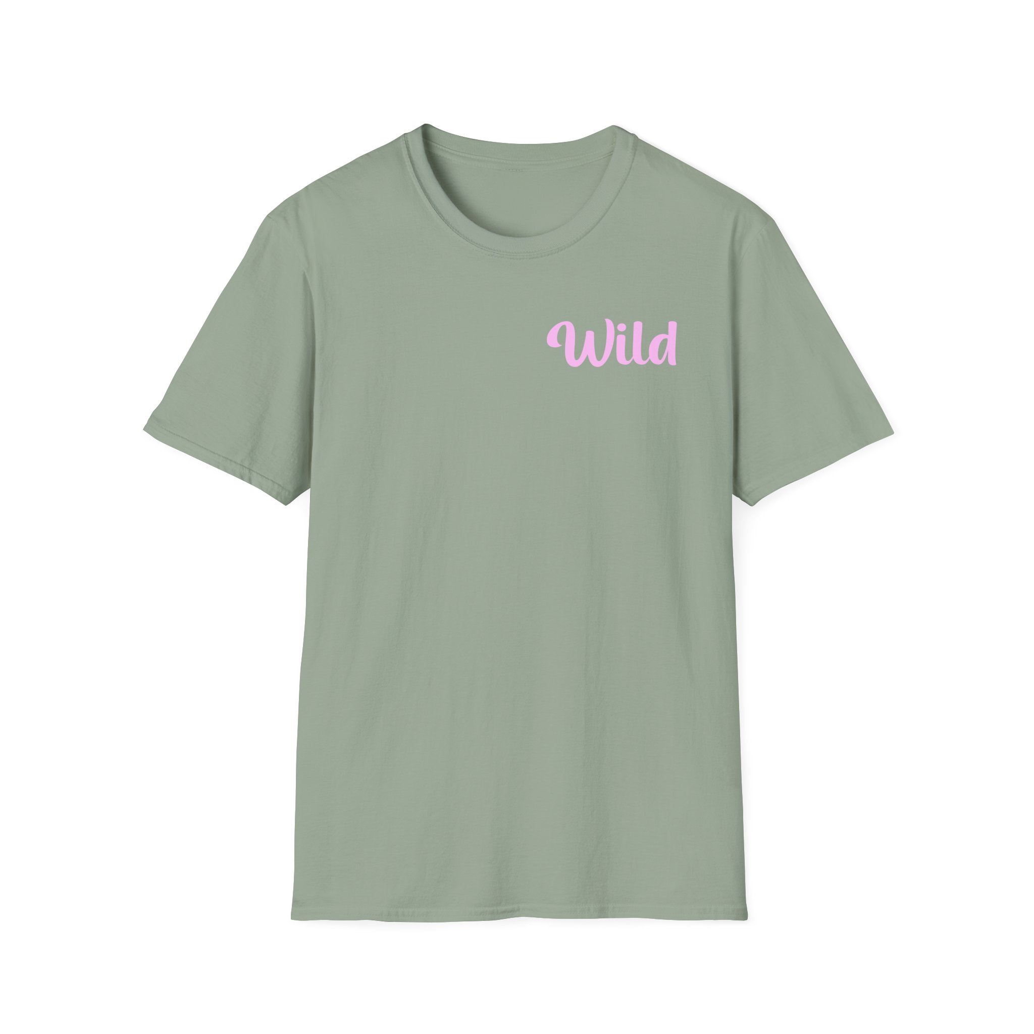 Wild Pink logo Unisex Softstyle T-Shirt