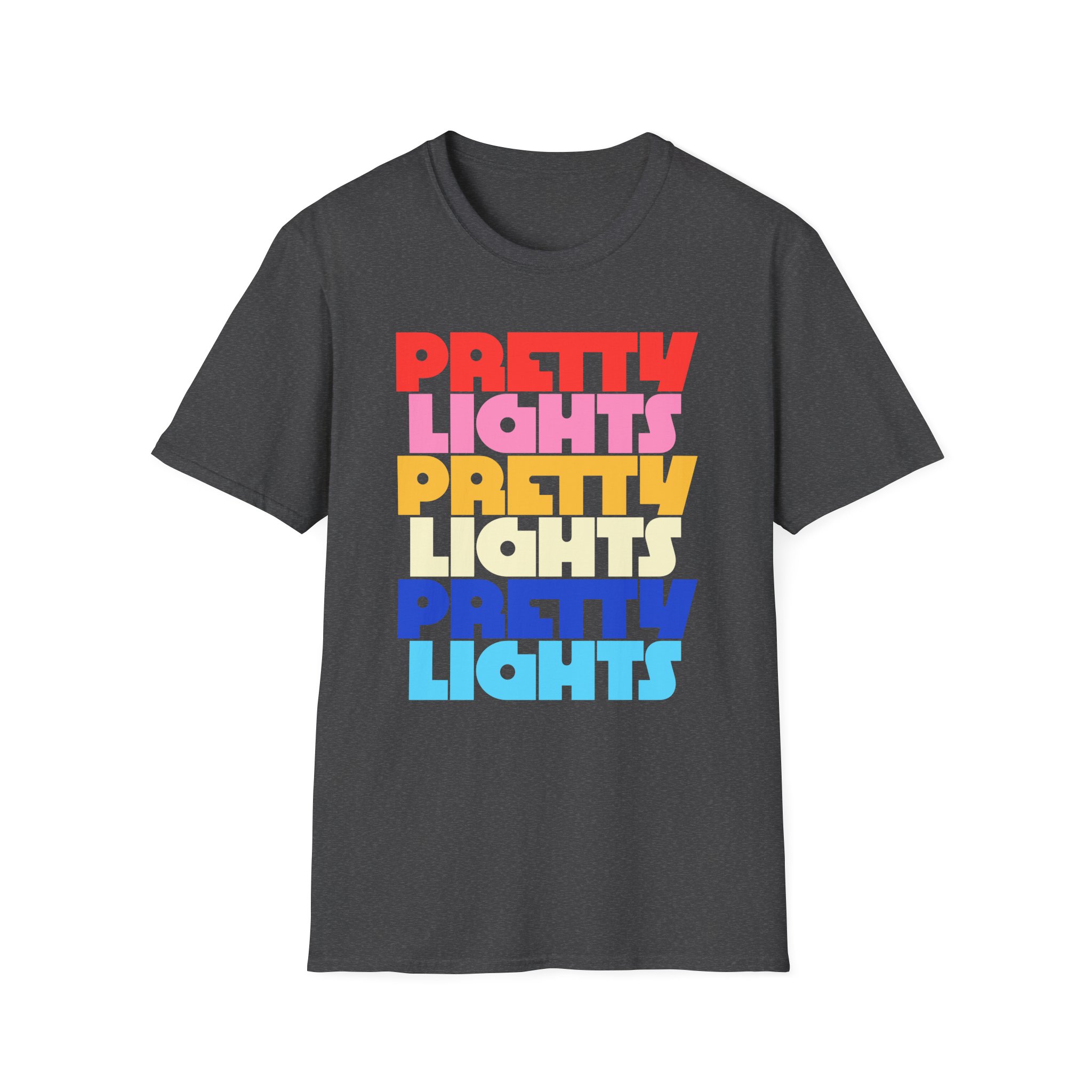Pretty Lights Rainbow Unisex Softstyle T-Shirt