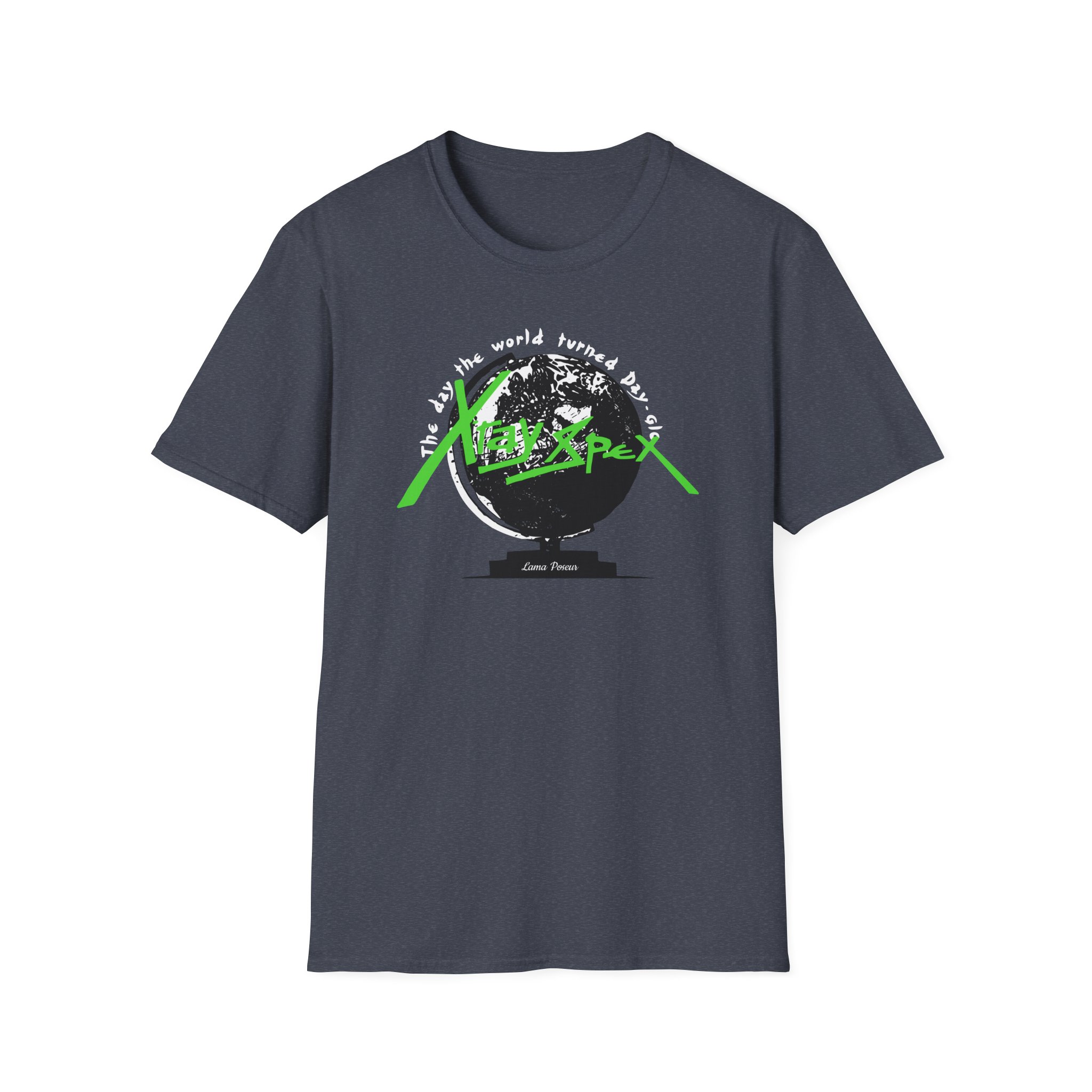X-ray Spex Day-Glo Globe Unisex Softstyle T-Shirt