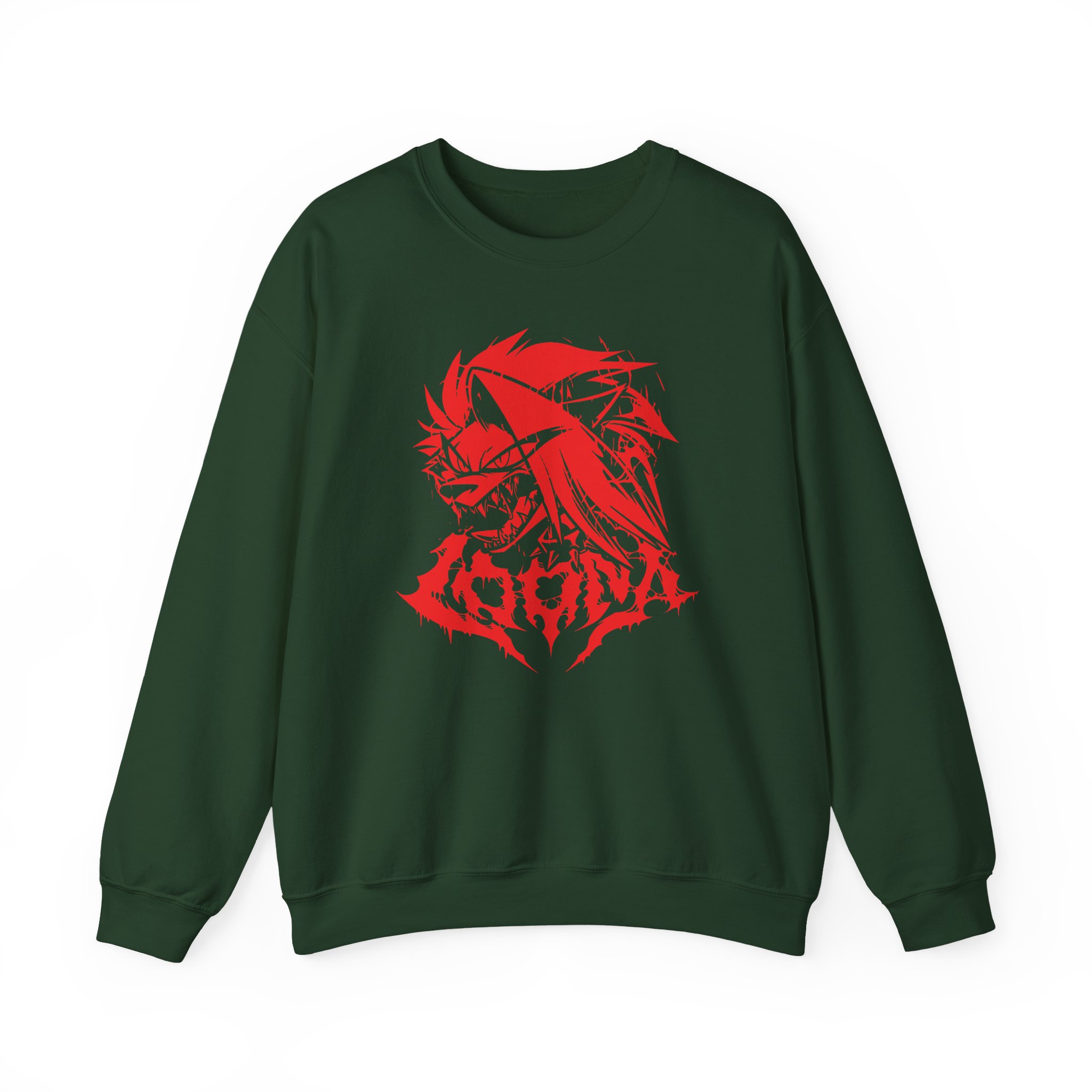 Vivziepop Heavy Metal Loona Unisex Heavy Blendâ„¢ Crewneck Sweatshirt