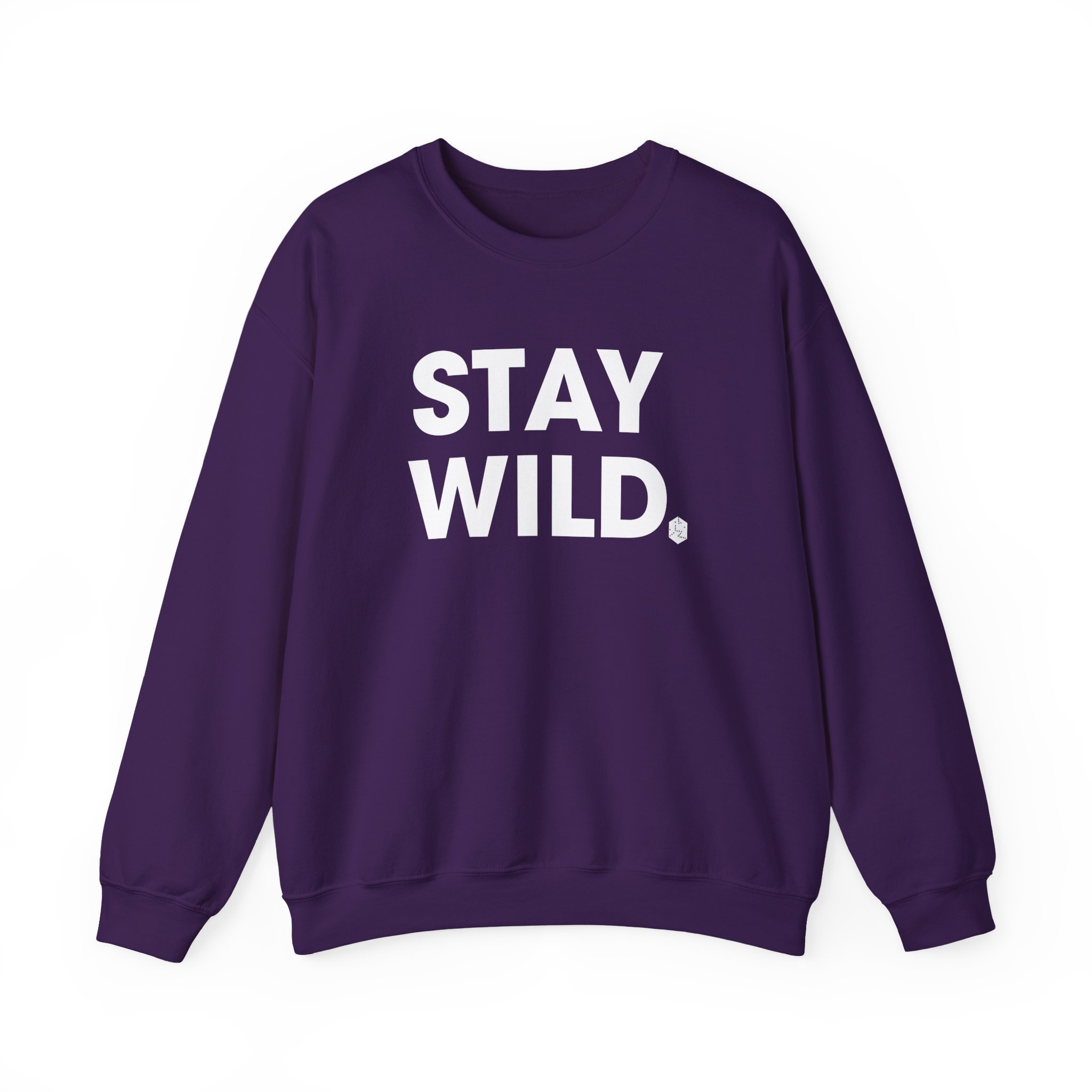 Wild Pink Stay Unisex Heavy Blendâ„¢ Crewneck Sweatshirt