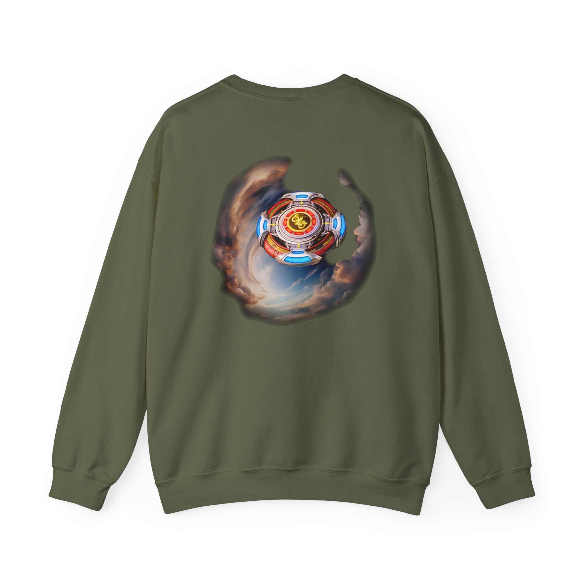 Elo Spaceship Sky Unisex Heavy Blendâ„¢ Crewneck Sweatshirt