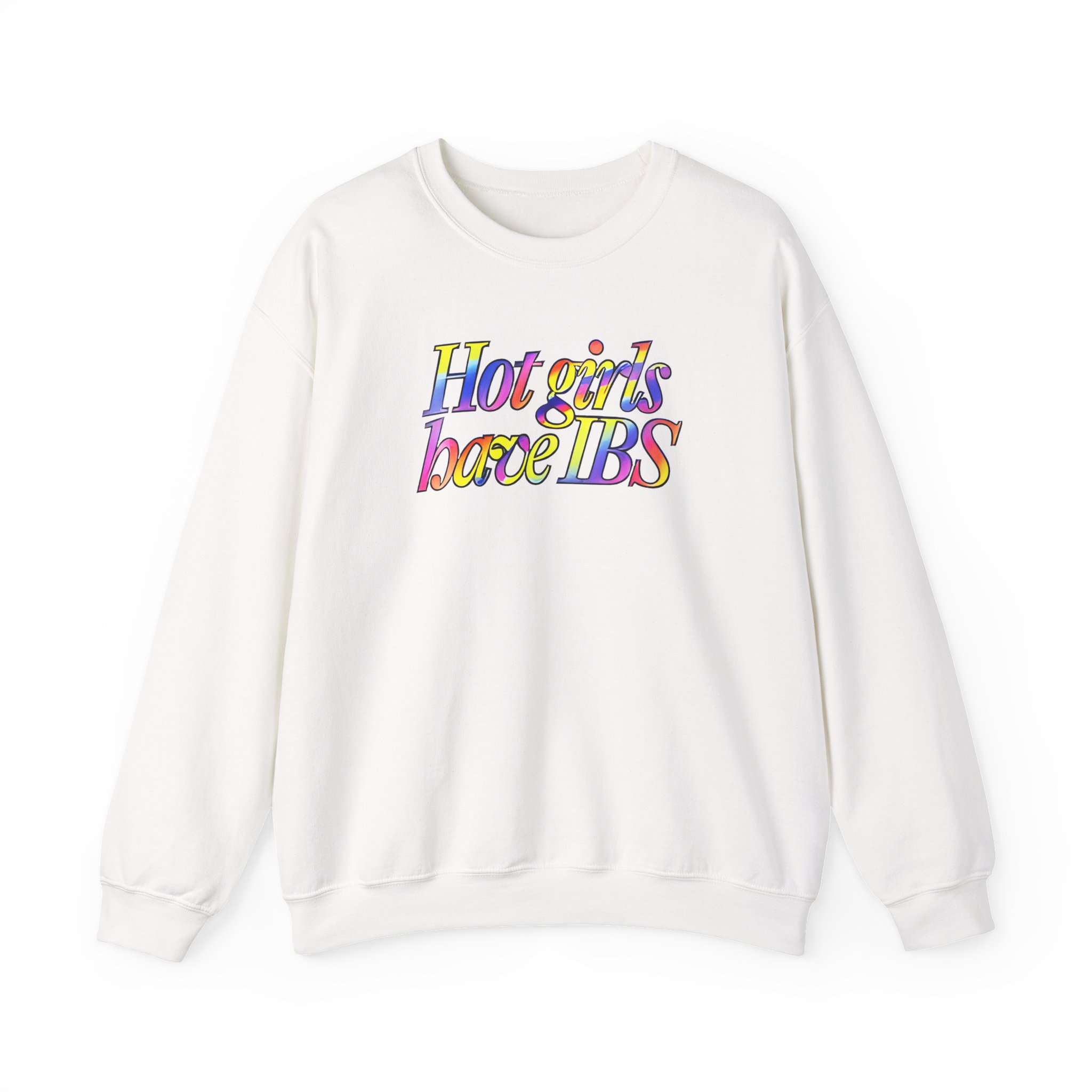 Willow Pill Hot Girls Have Ibs Unisex Heavy Blendâ„¢ Crewneck Sweatshirt