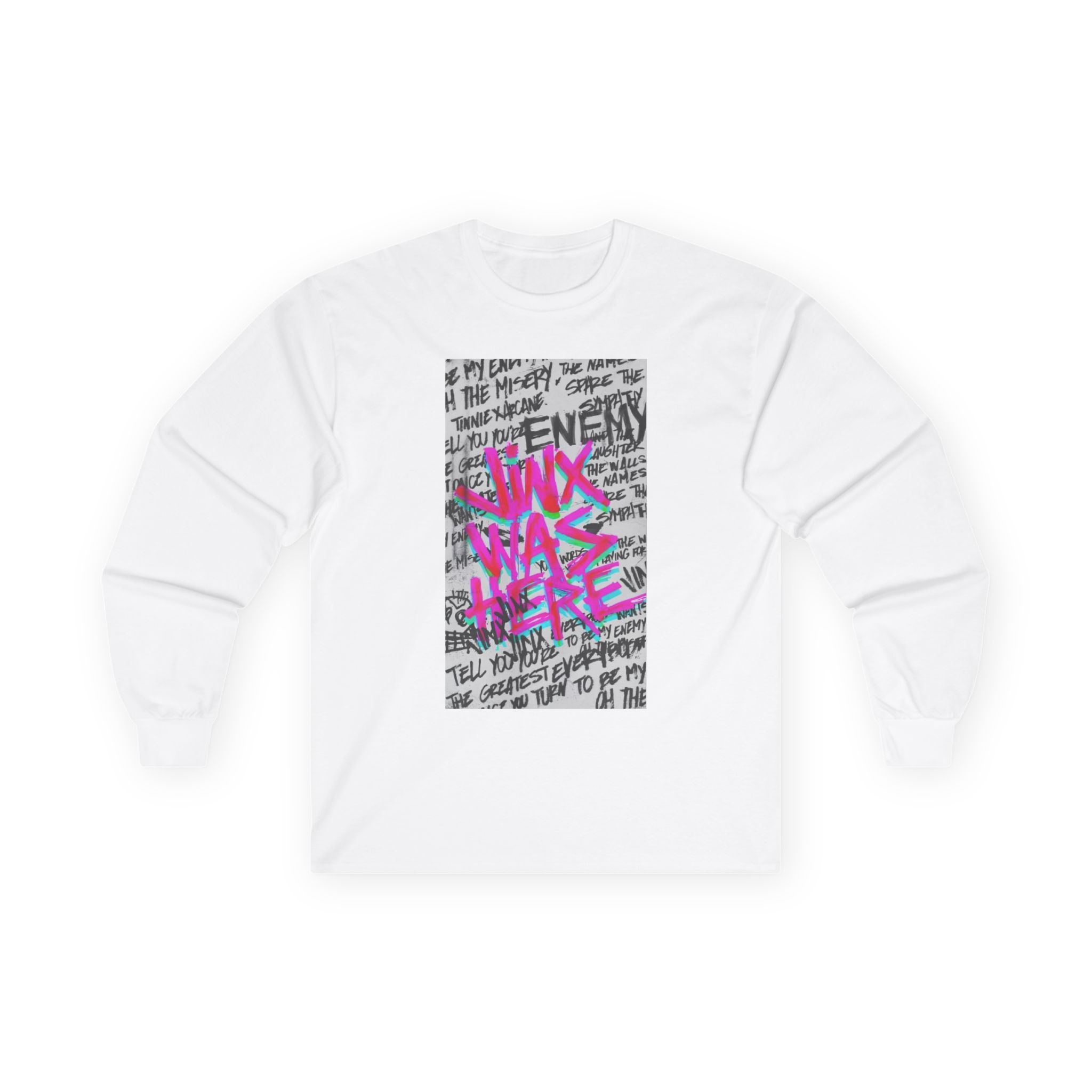 Jinx Unisex Ultra Cotton Long Sleeve Tee