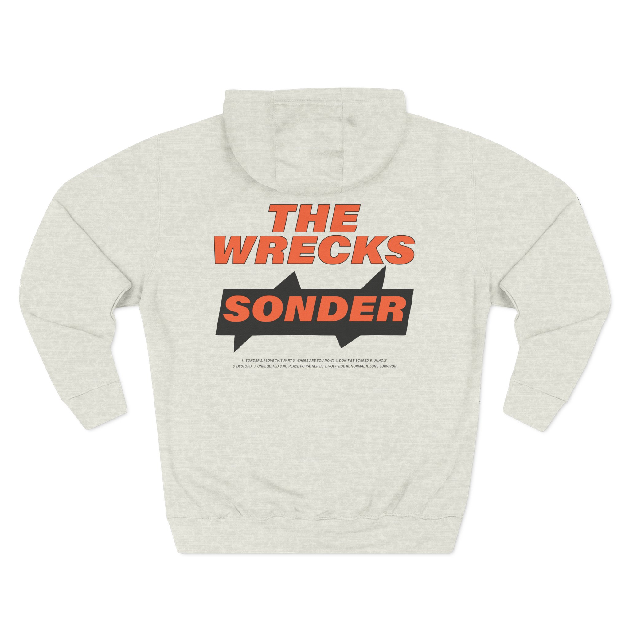 The Wrecks Sonder Three-Panel Fleece Hoodie