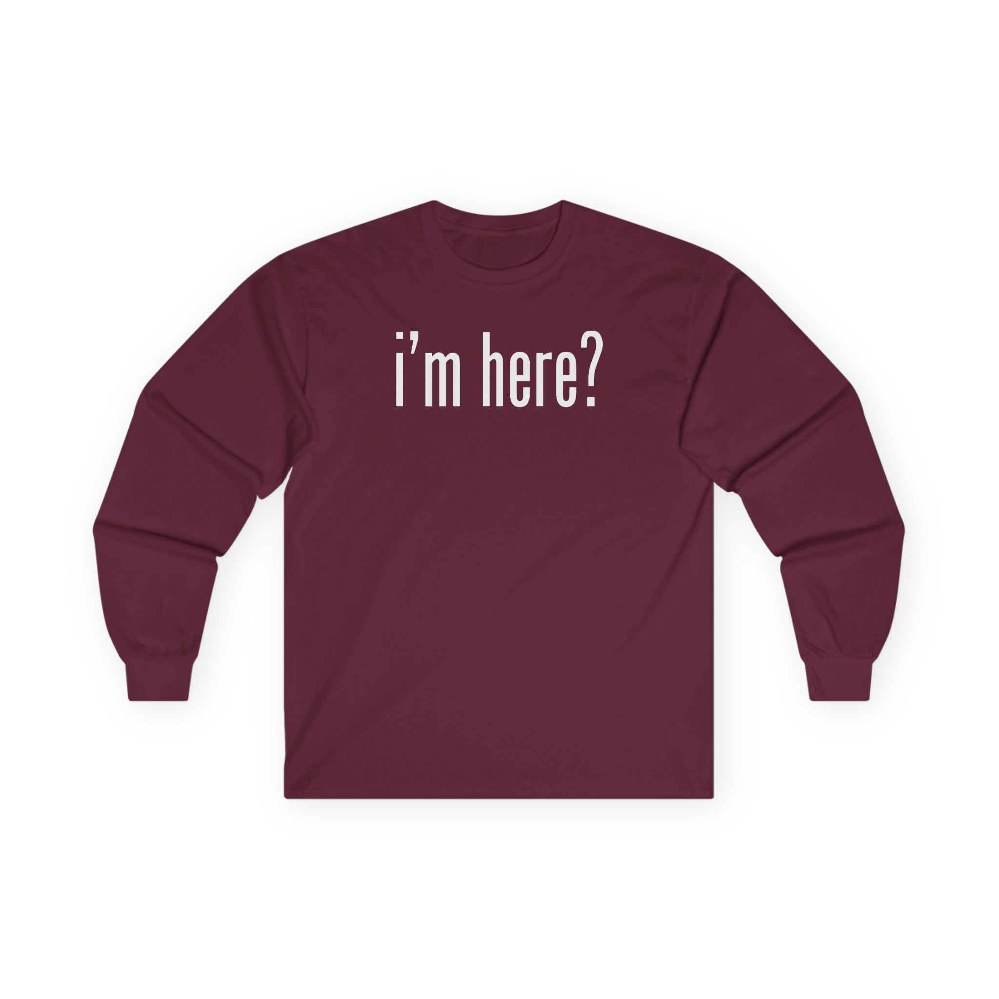 Falling in Reverse I'm Here? Unisex Ultra Cotton Long Sleeve Tee