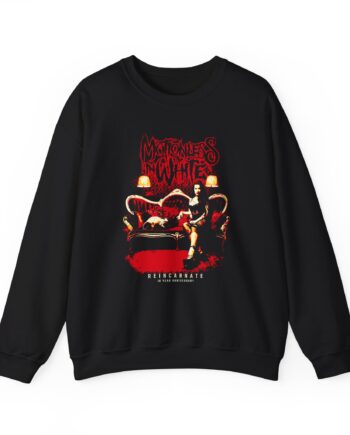 Motionless in White Reincarnate 10 Year Apocalypse Fest Unisex Heavy Blend™ Crewneck Sweatshirt