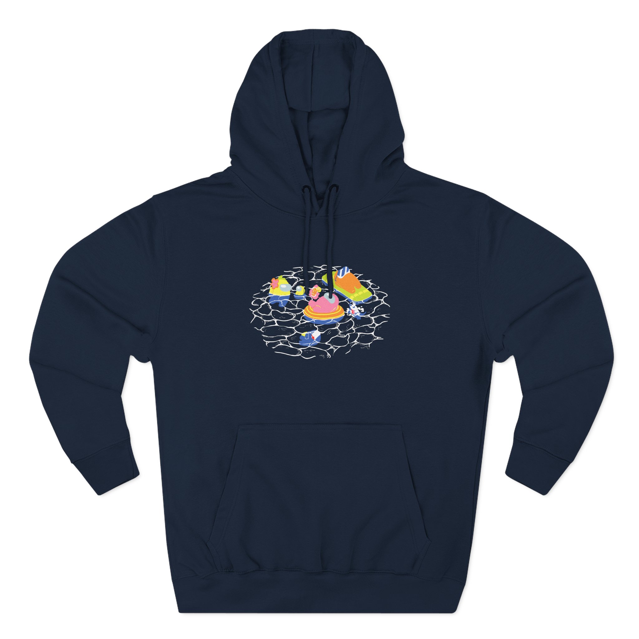 Among Us Swimming Three-Panel Fleece Hoodie