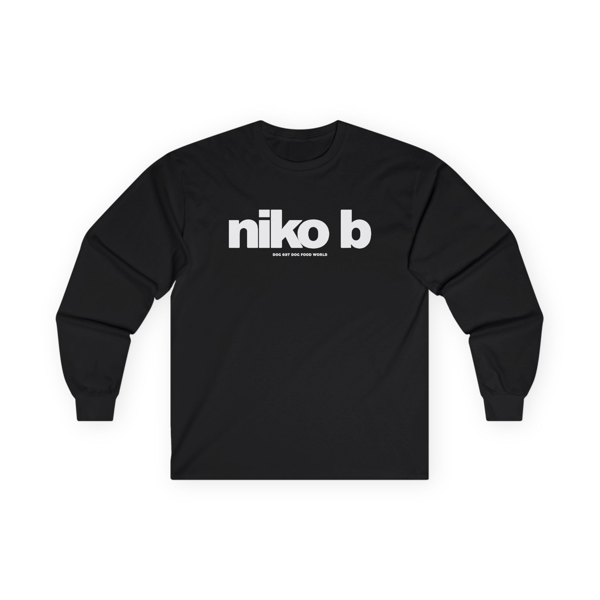 Niko B Dog Eat Dog Food World Unisex Ultra Cotton Long Sleeve Tee