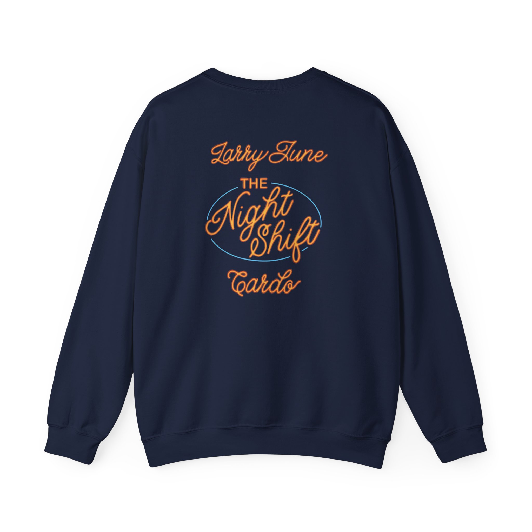 Larry June the Night Shift Neon Unisex Heavy Blendâ„¢ Crewneck Sweatshirt