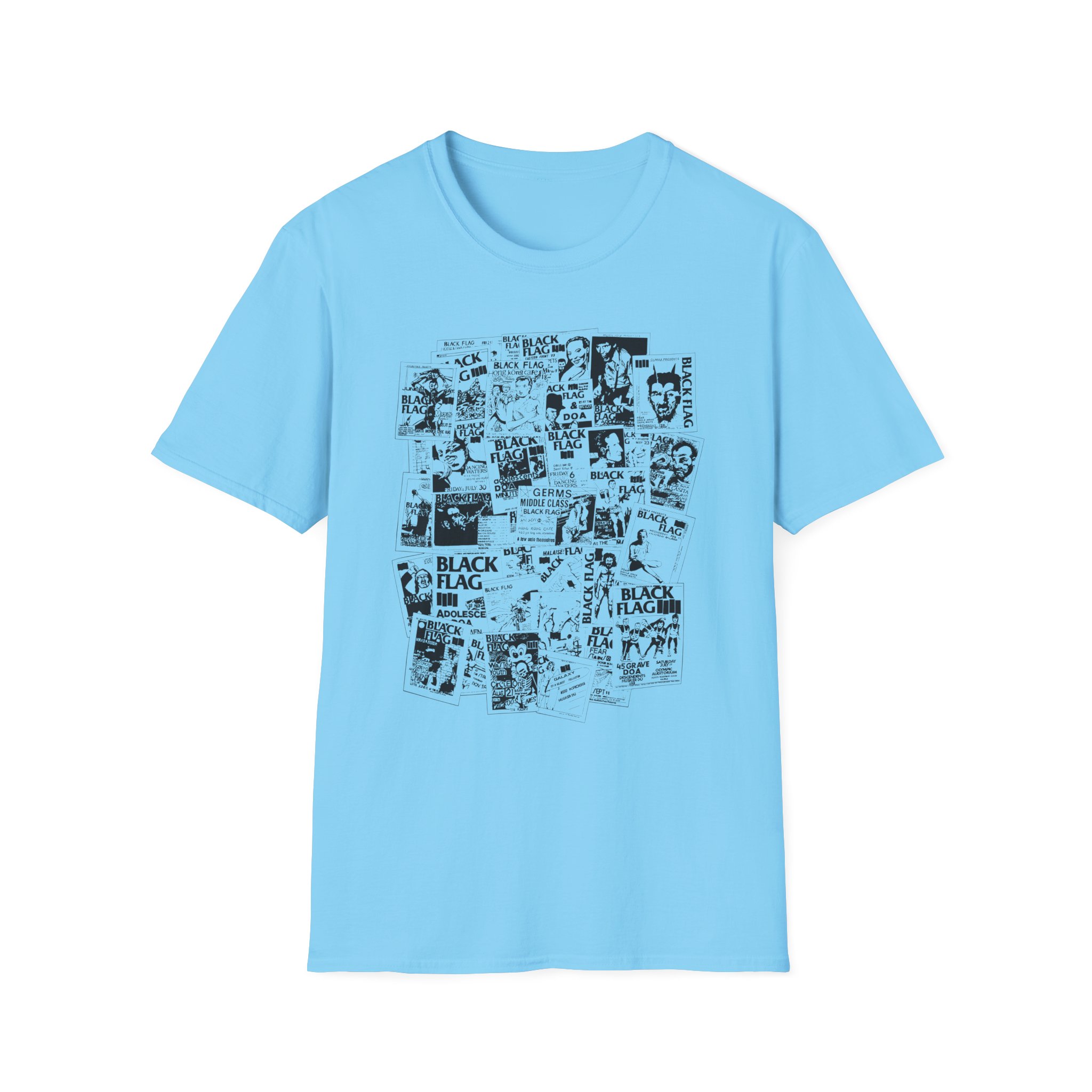 Black Flag Flyers Unisex Softstyle T-Shirt