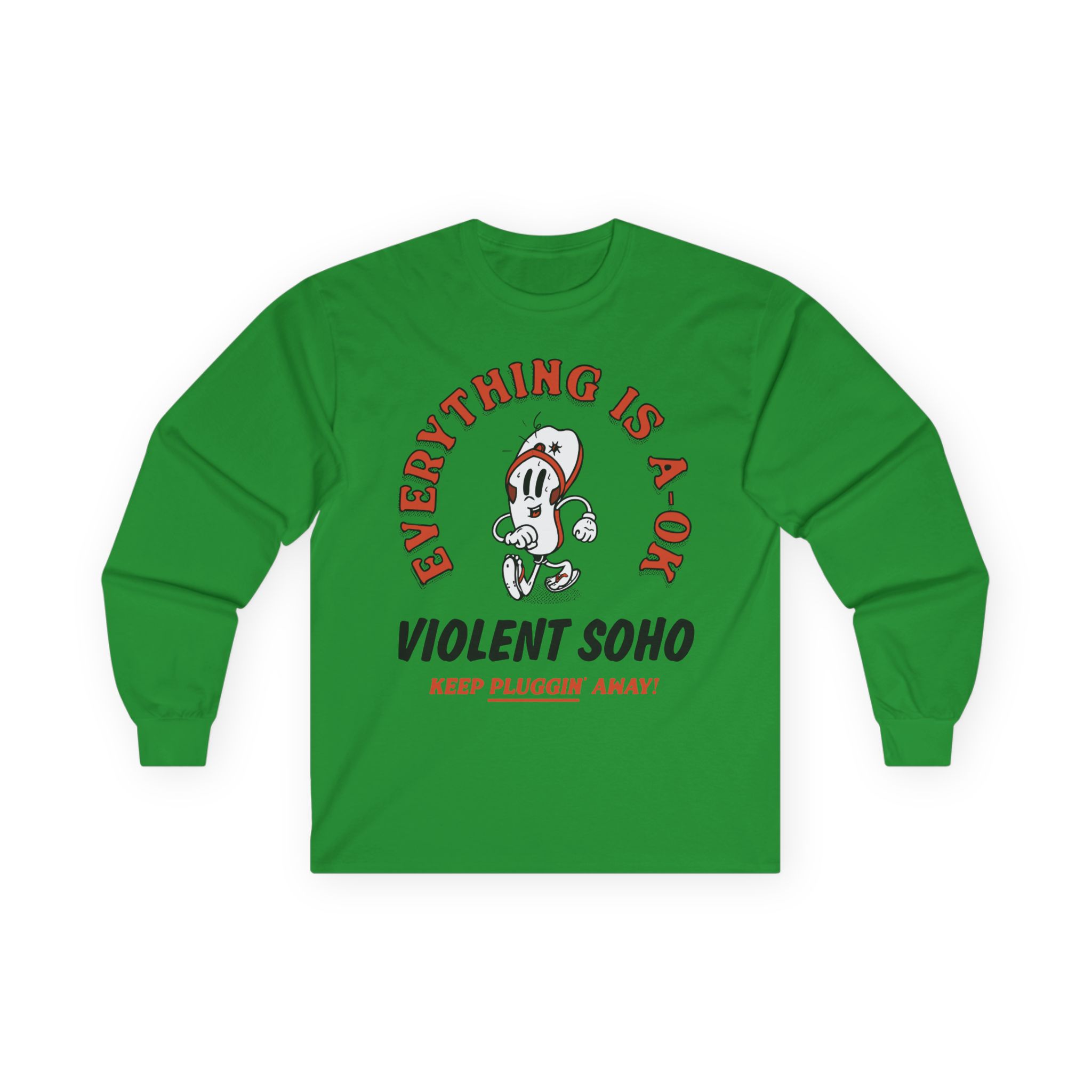 Violent Soho Keep on Pluggin Unisex Ultra Cotton Long Sleeve Tee