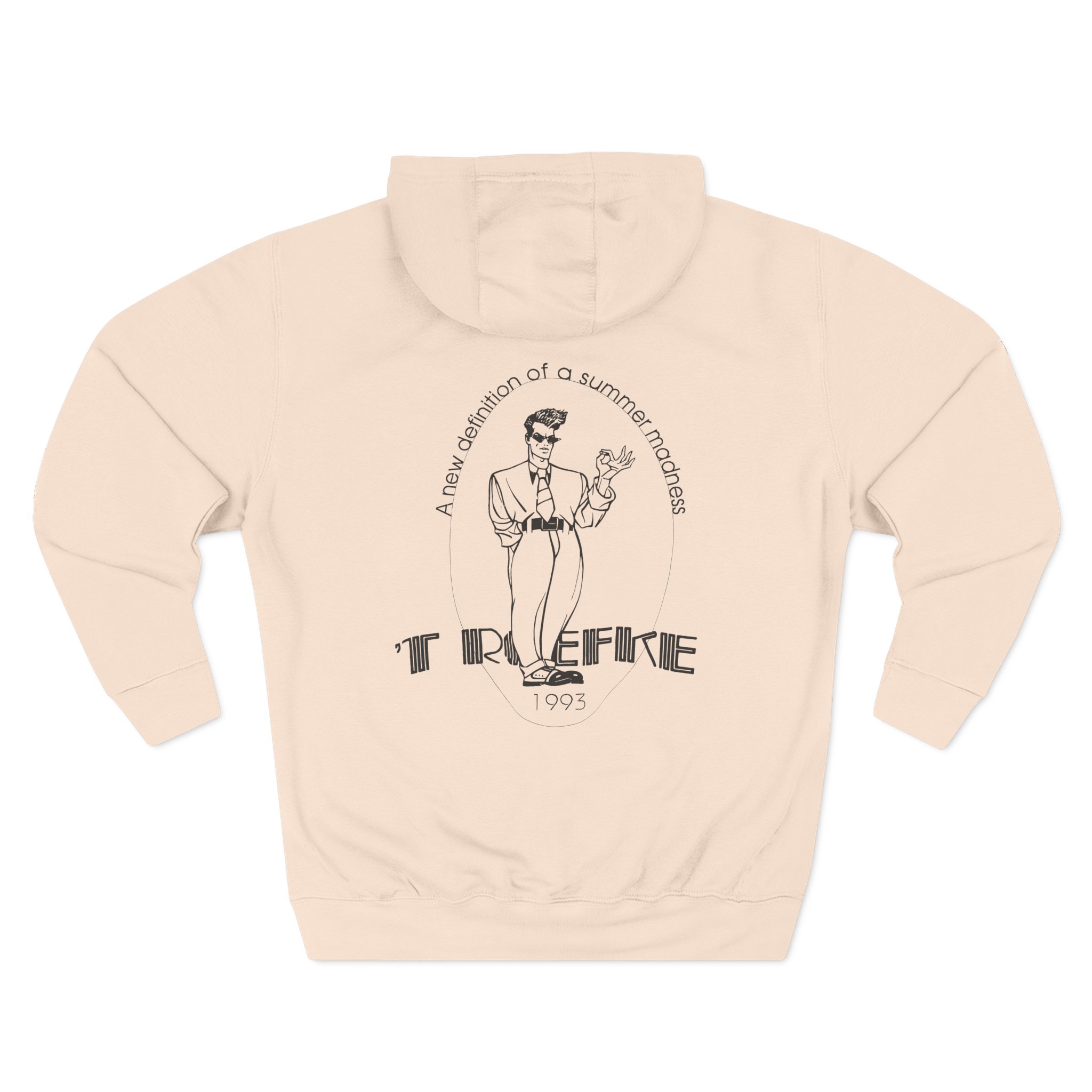 Will Smith 1993 the Fresh Prince Summertime Single Stitch Three-Panel Fleece Hoodie