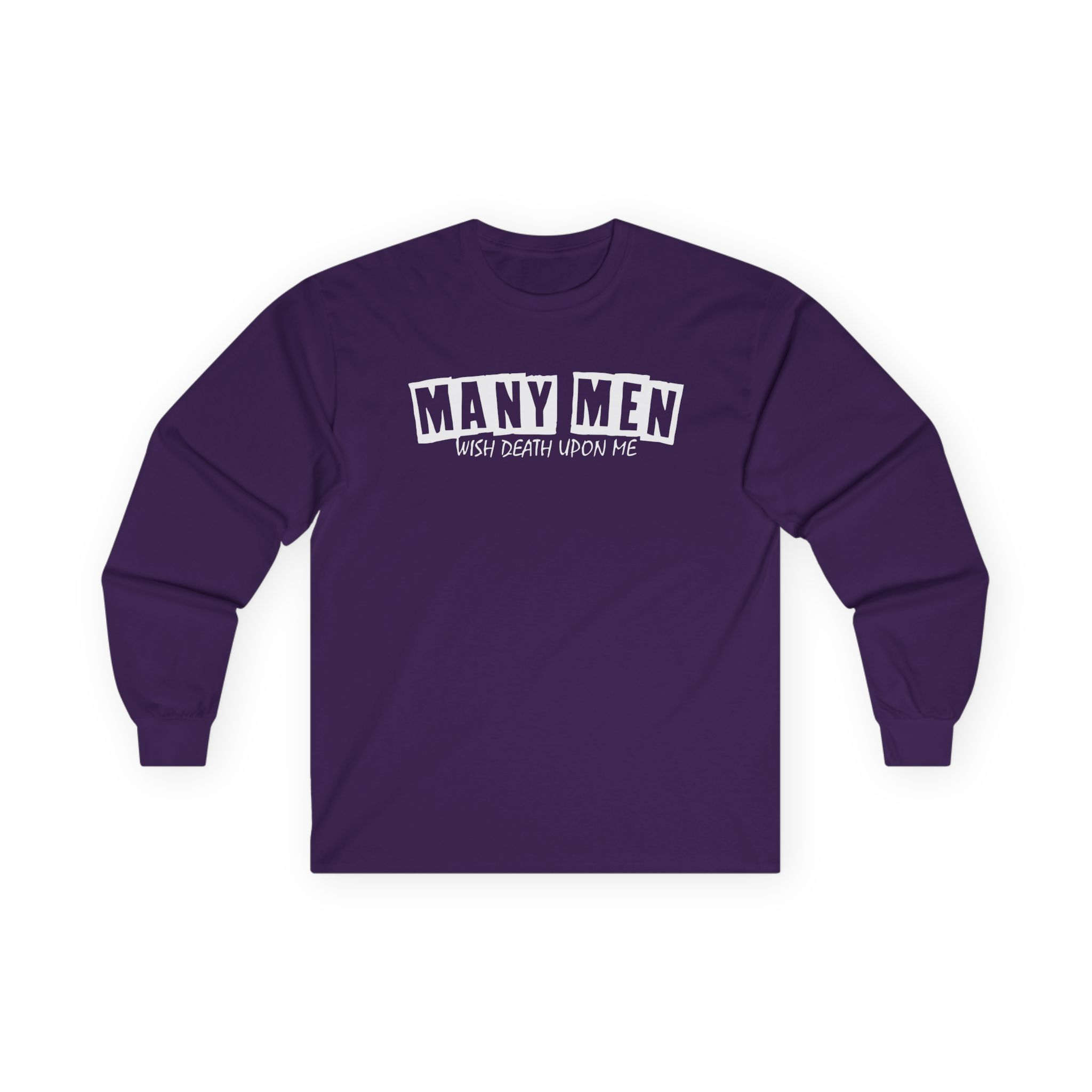 G-unit 50 Cent Many Men Wish Death Upon Me Unisex Ultra Cotton Long Sleeve Tee