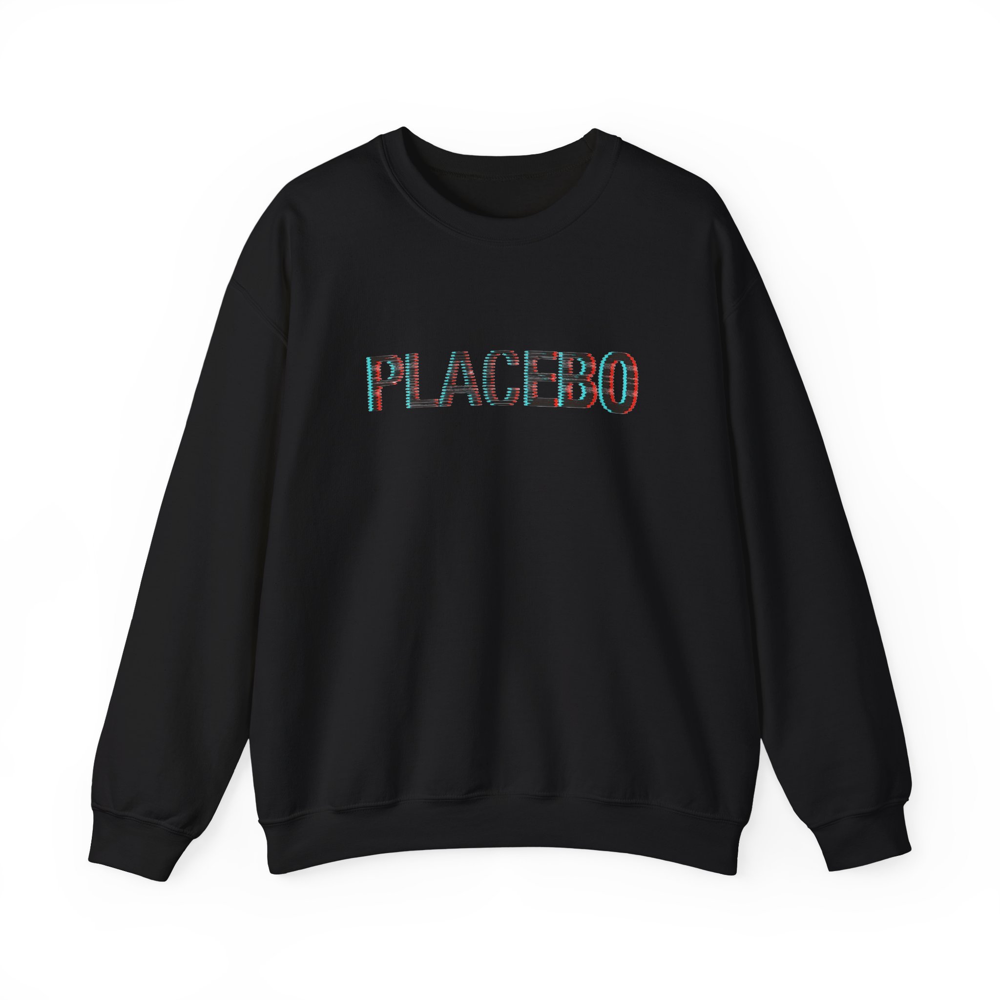 Placebo Glitch Logo Unisex Heavy Blendâ„¢ Crewneck Sweatshirt