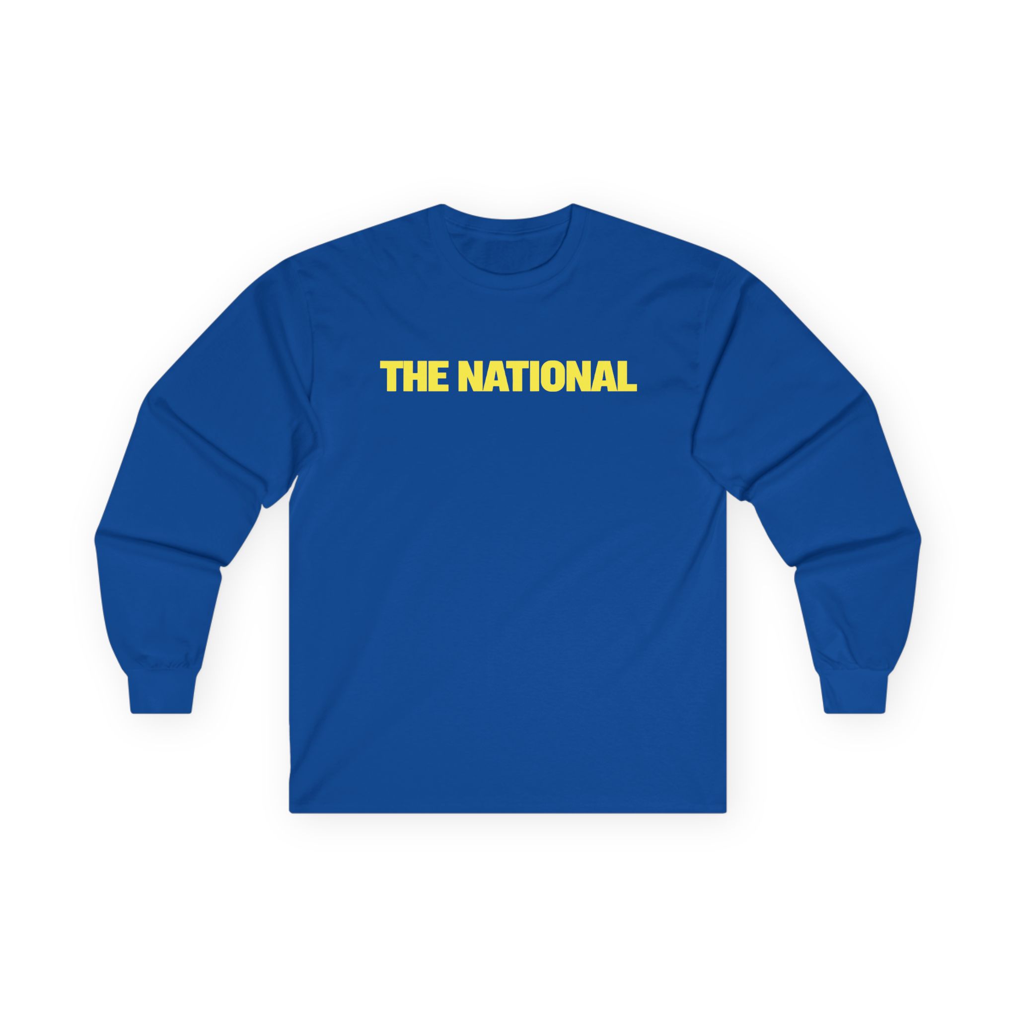 The National Unisex Ultra Cotton Long Sleeve Tee