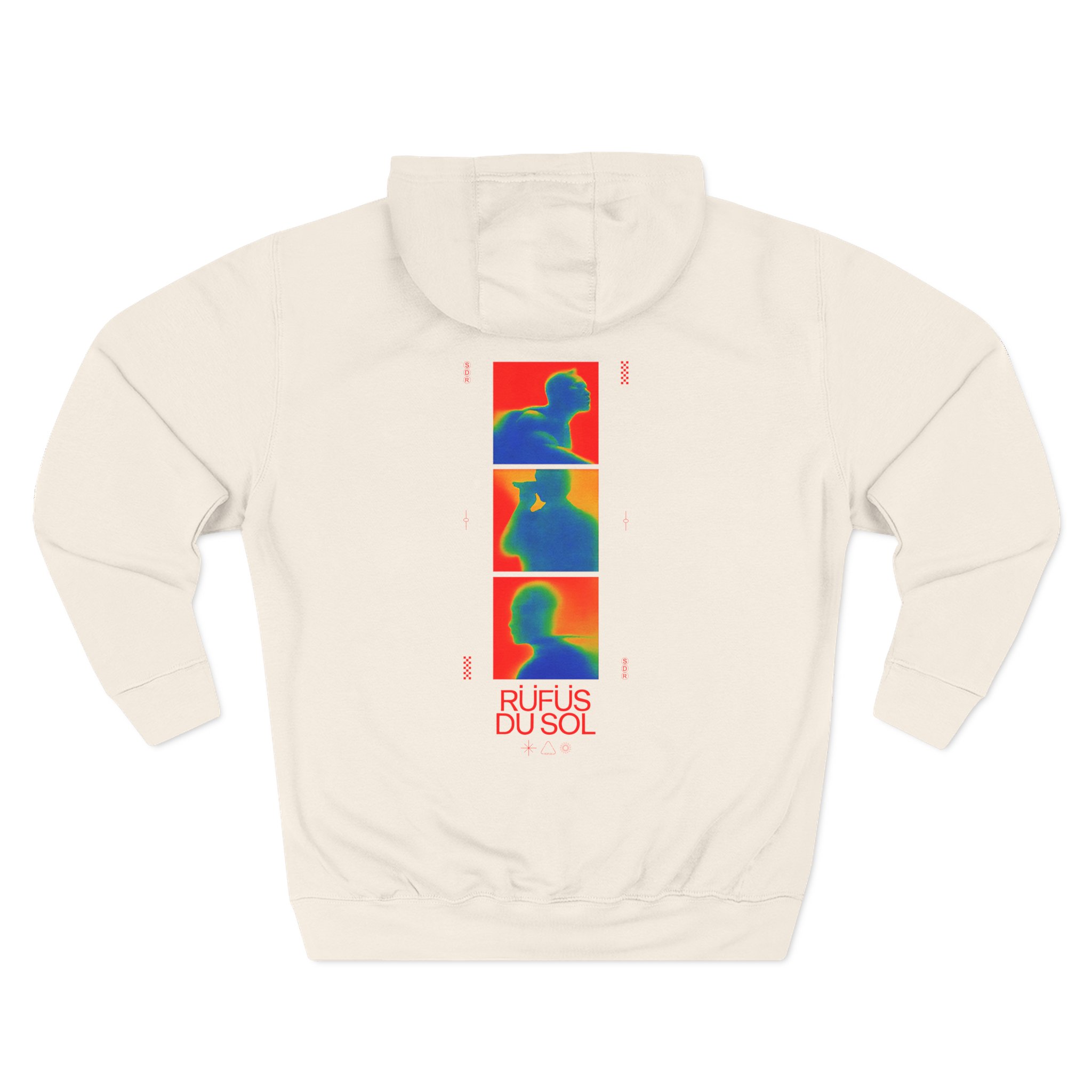 Rufus Du Sol Three-Panel Fleece Hoodie