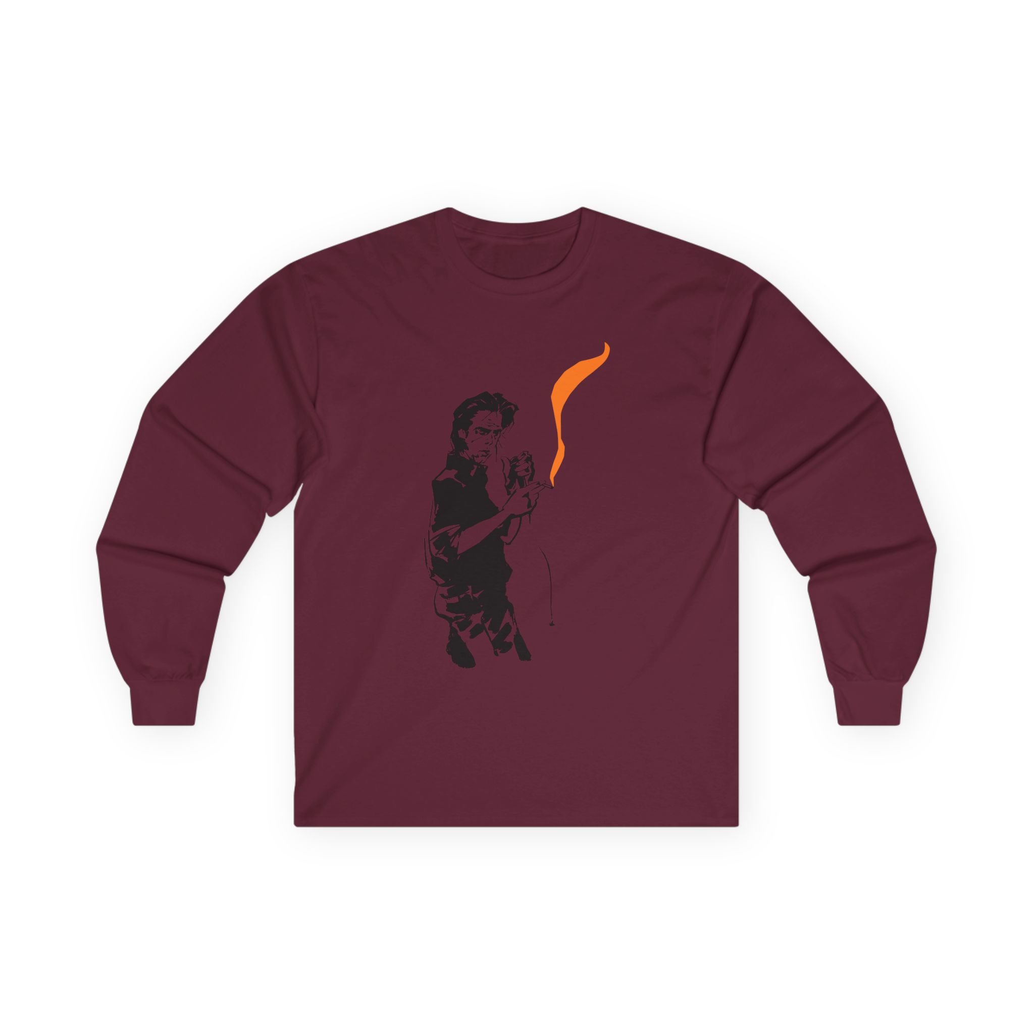 Nick Cave Smoking Unisex Ultra Cotton Long Sleeve Tee