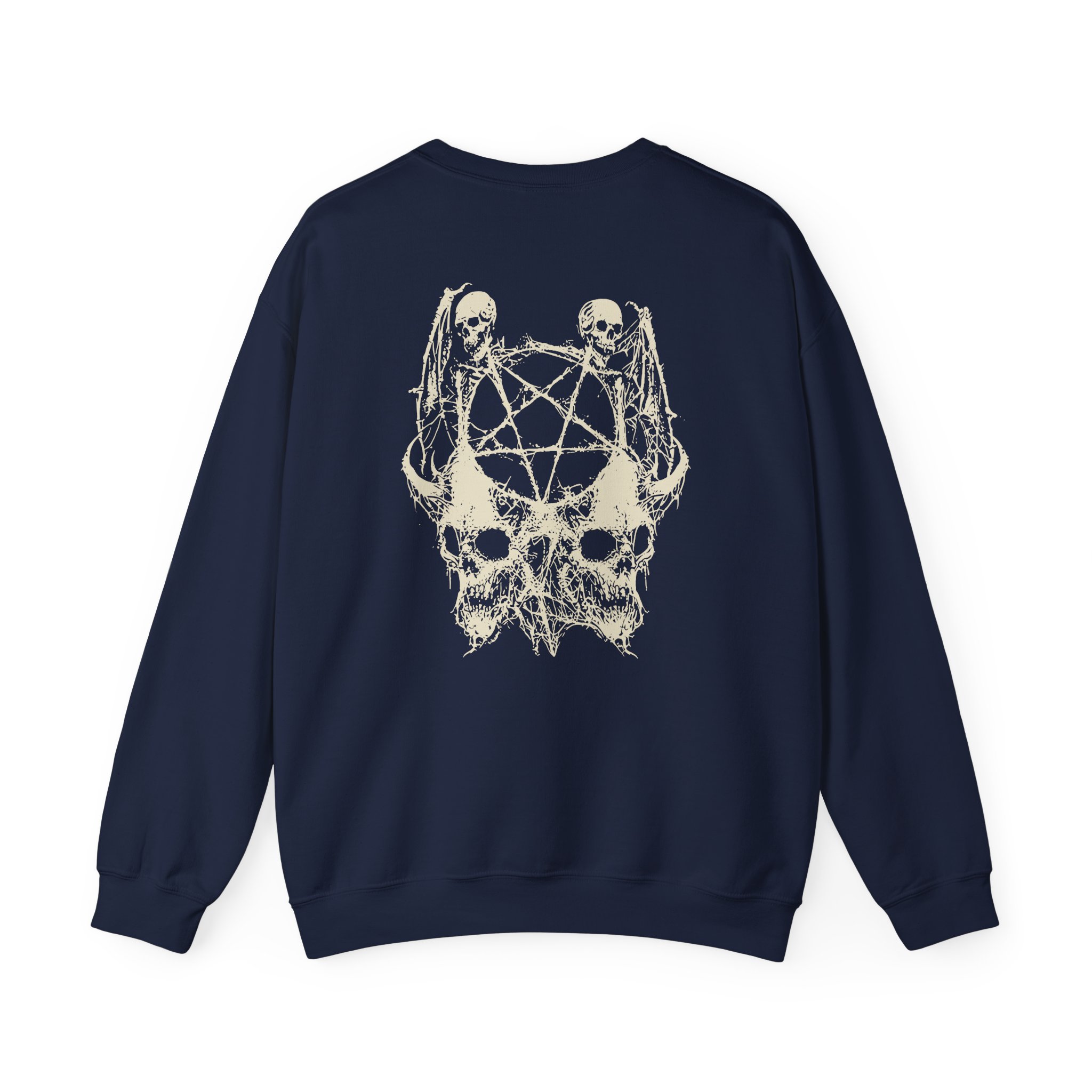 Paleface Skull Unisex Heavy Blendâ„¢ Crewneck Sweatshirt