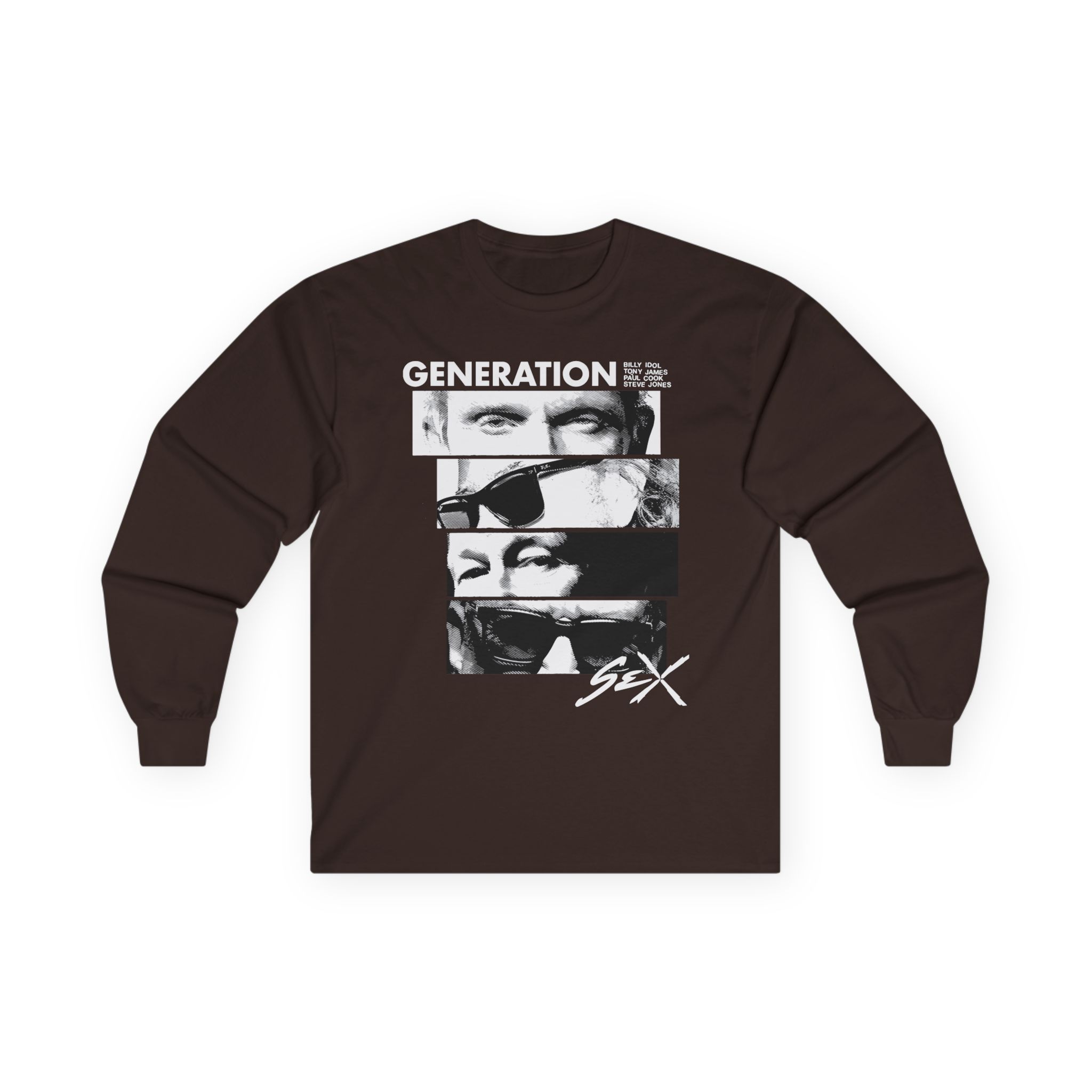 Billy Idol Eye Stack Unisex Ultra Cotton Long Sleeve Tee