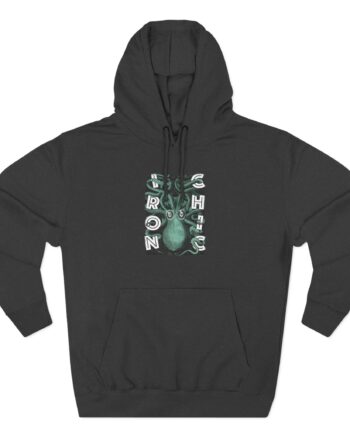 Iron Chic Octopus Three-Panel Fleece Hoodie