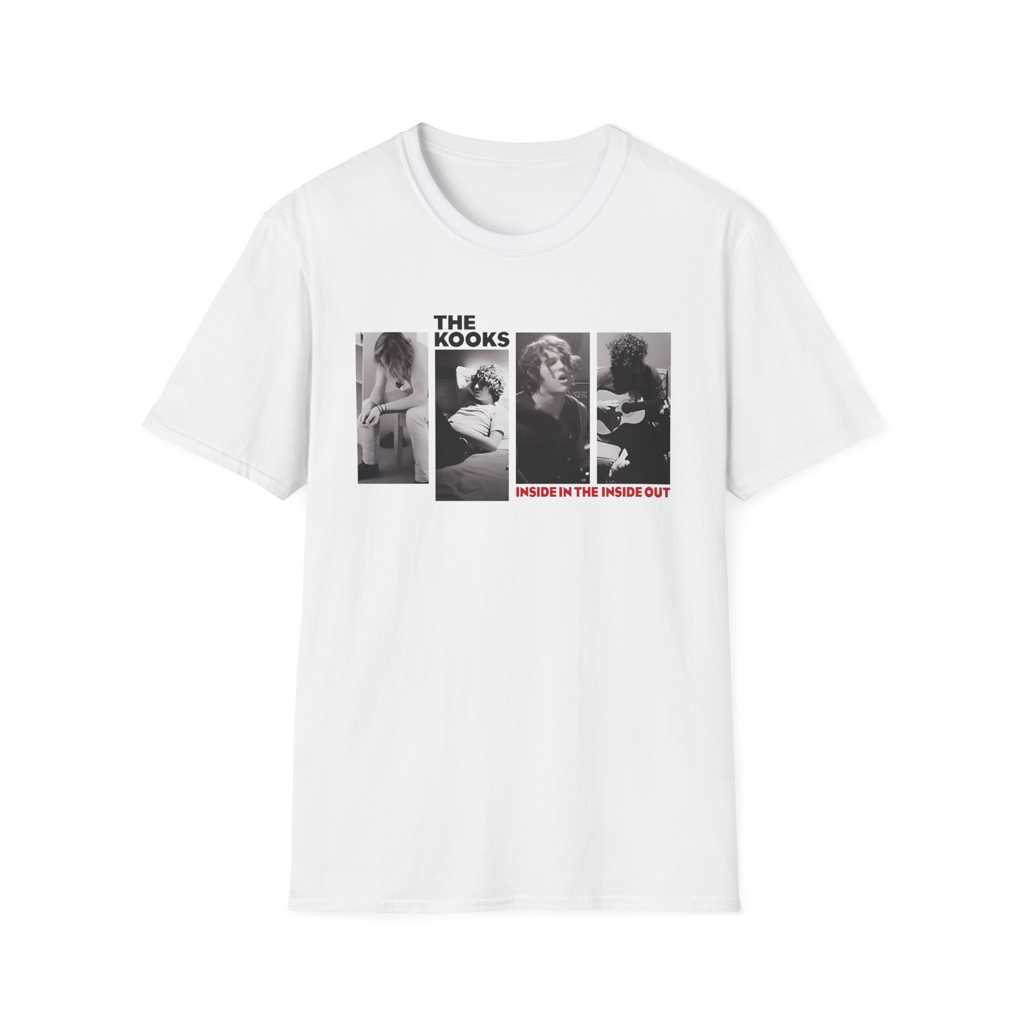 The Kooks Inside In inside Out Unisex Softstyle T-Shirt