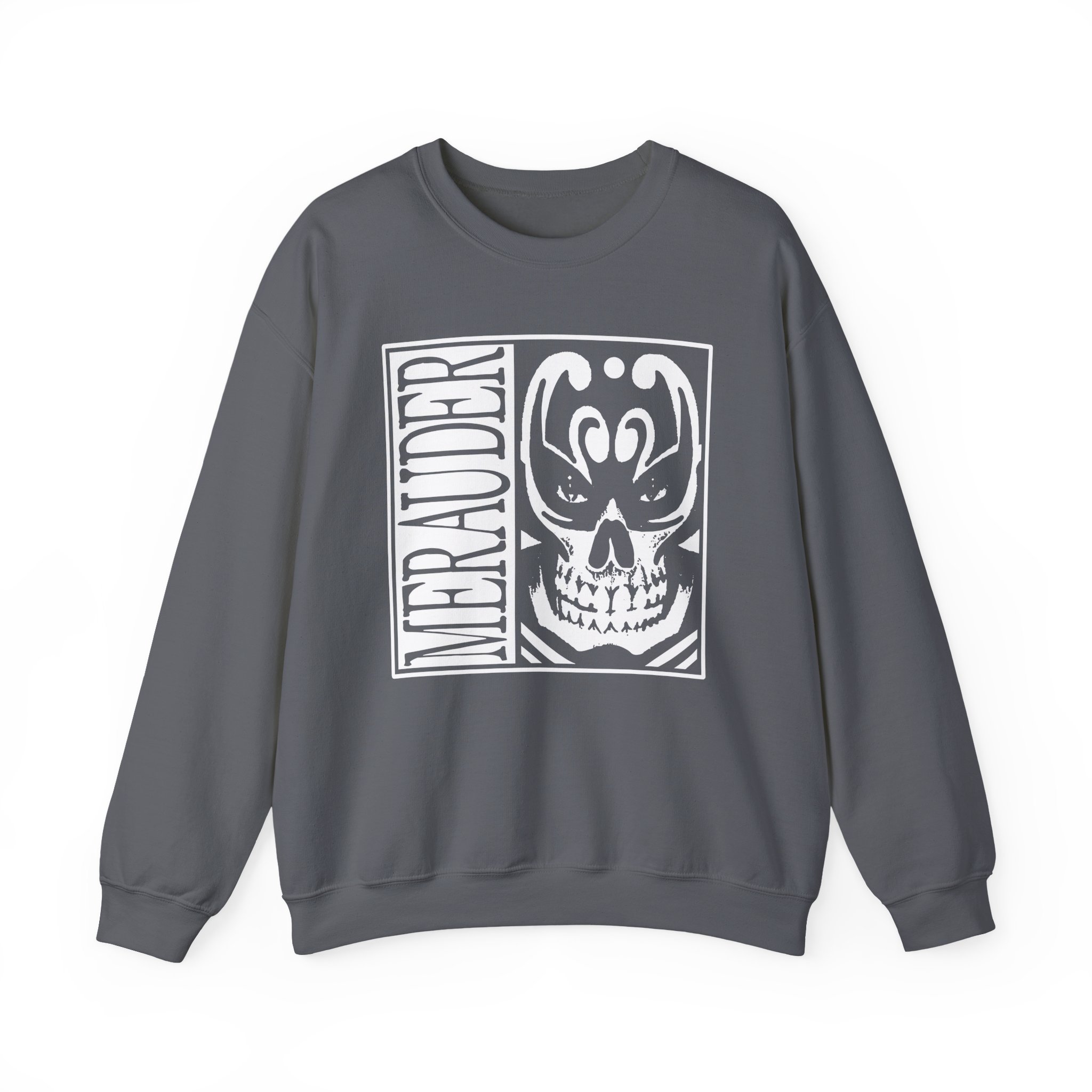 Merauder Skull Unisex Heavy Blendâ„¢ Crewneck Sweatshirt