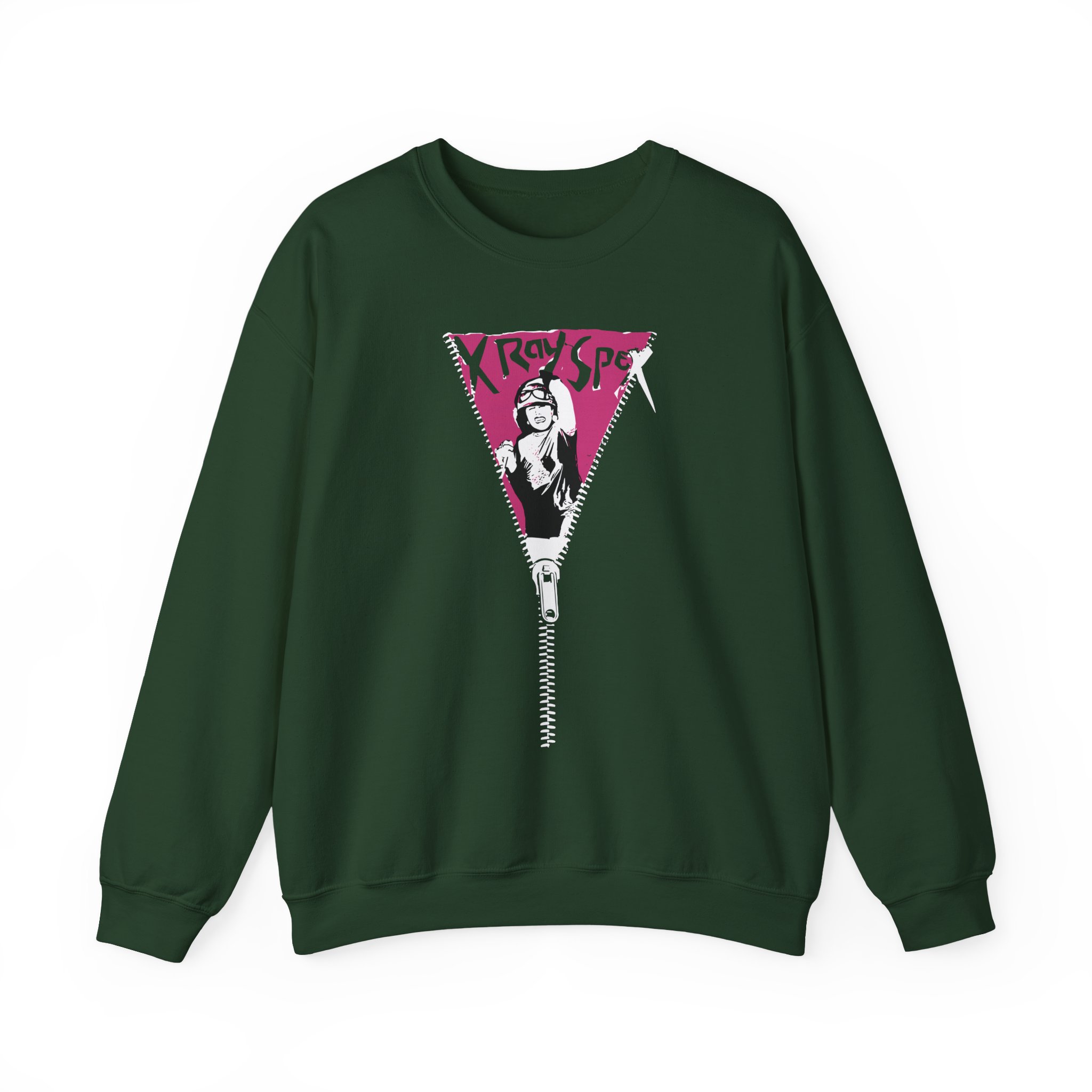 X-ray Spex Zipper Unisex Heavy Blendâ„¢ Crewneck Sweatshirt