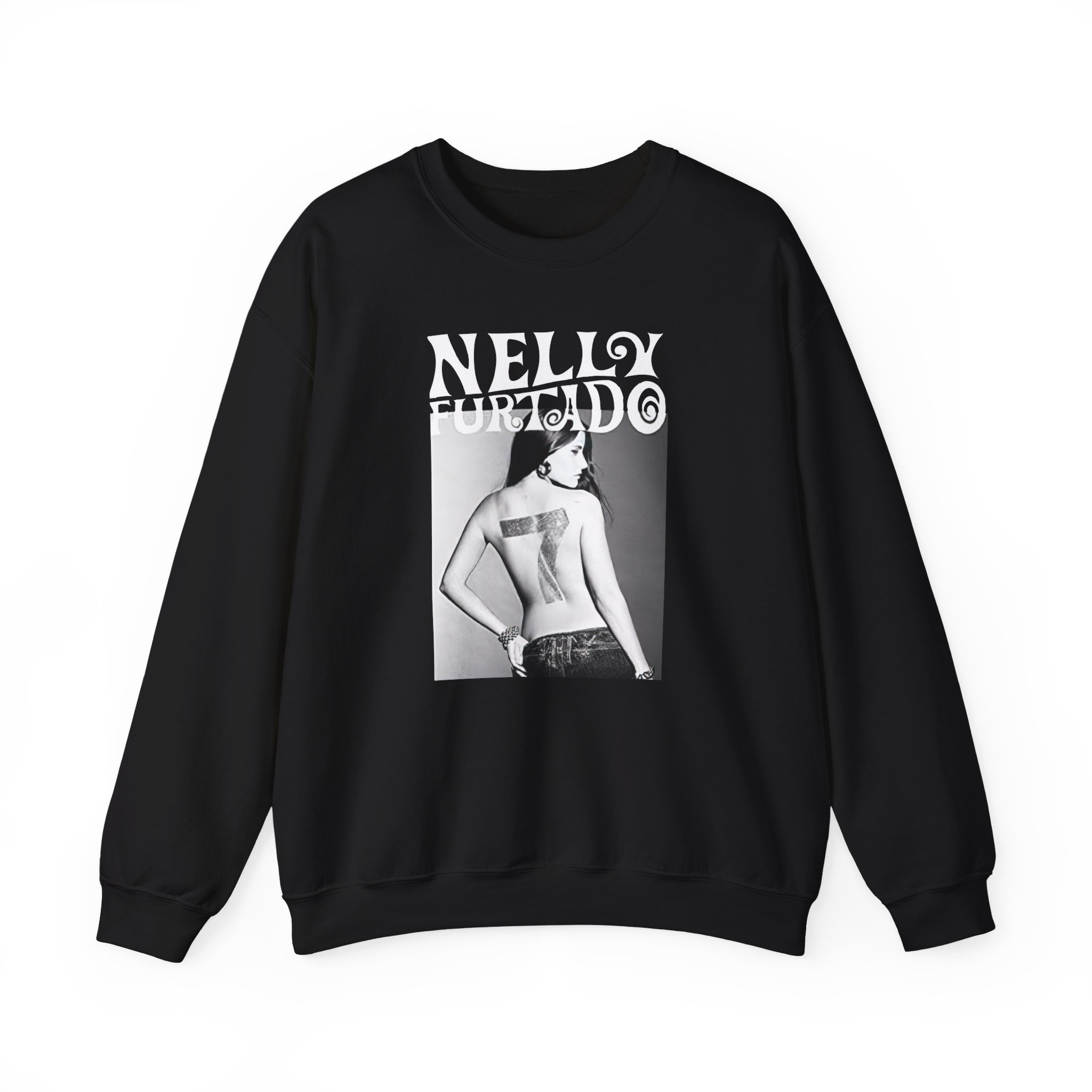 Nelly Furtado 7 Album Unisex Heavy Blend Crewneck Sweatshirt
