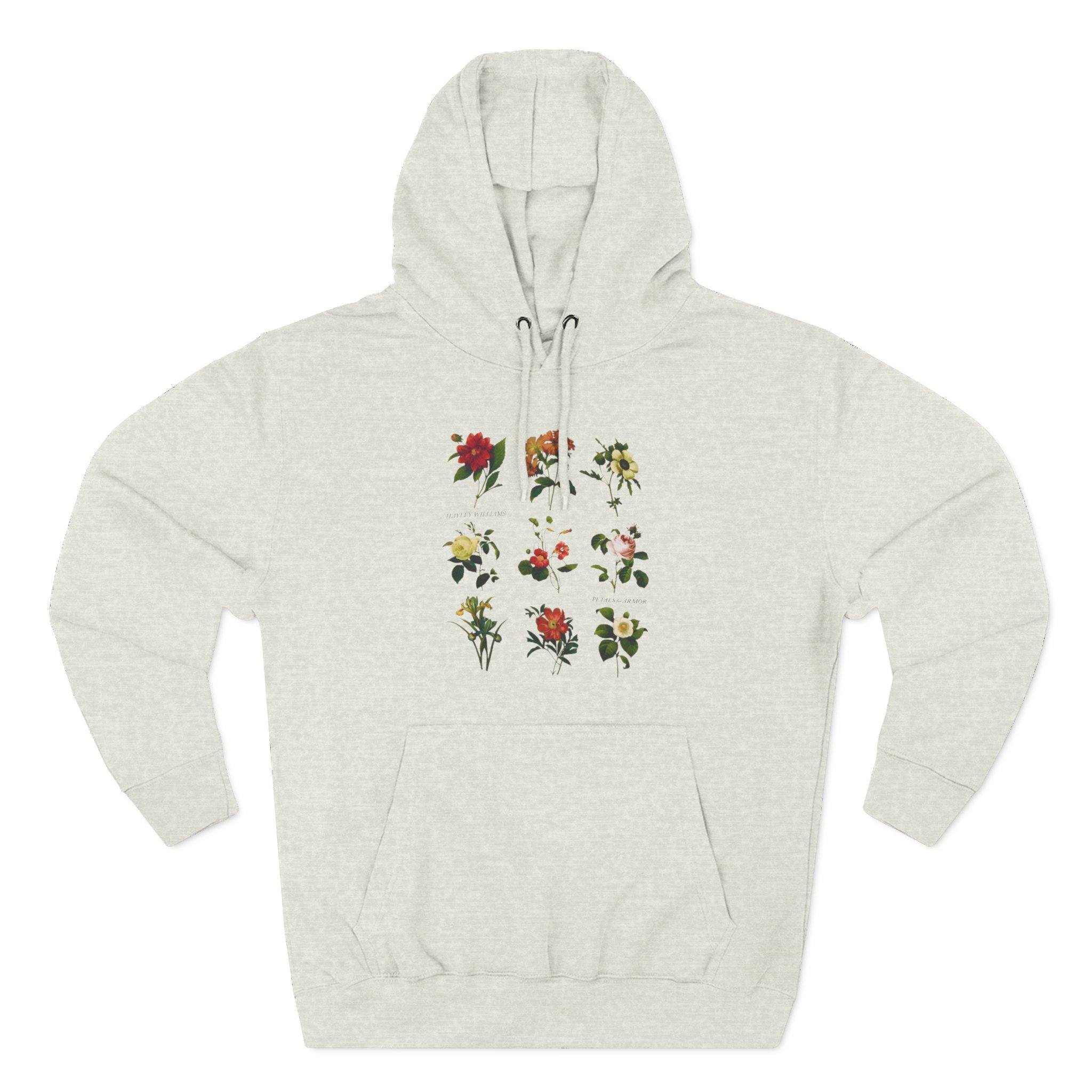 Hayley Williams Petals for Armor Floral Girls Three-Panel Fleece Hoodie