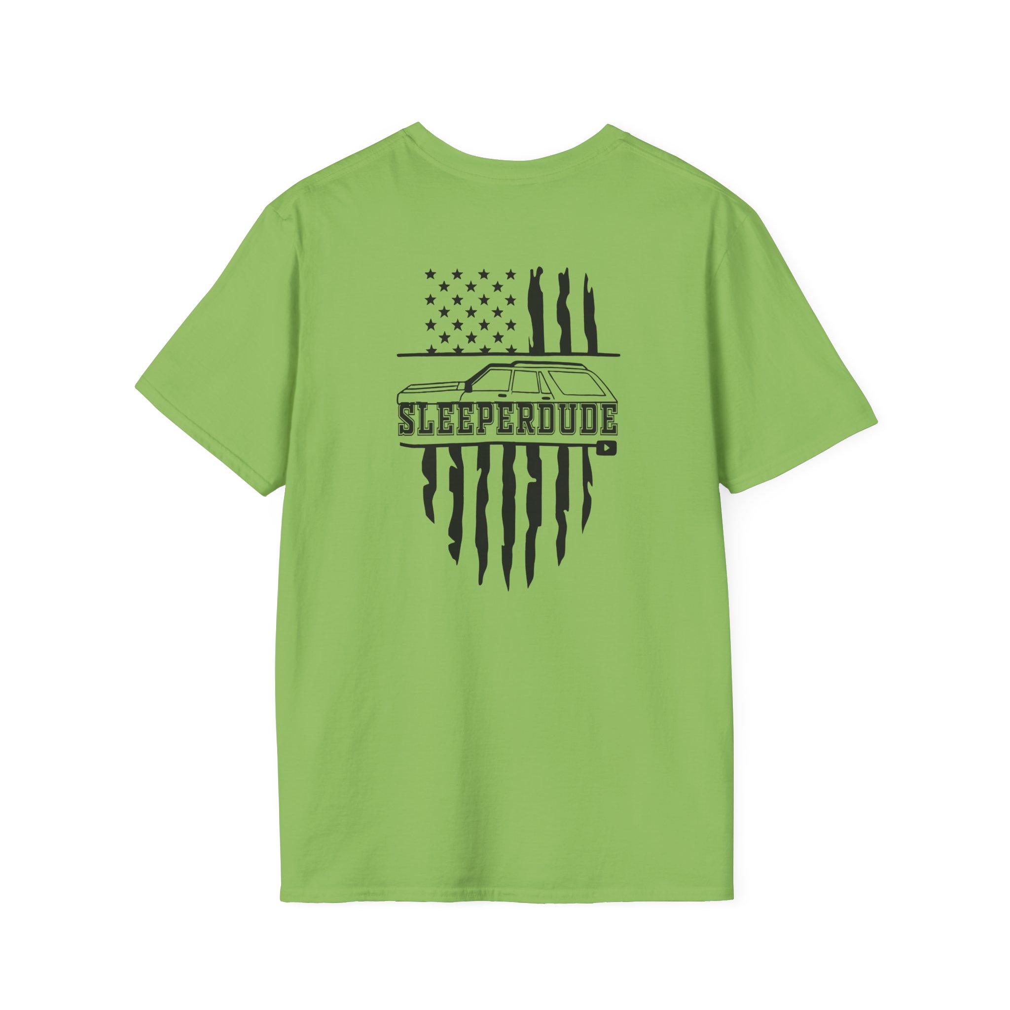 Sleeperdude Military Wagon Unisex Softstyle T-Shirt