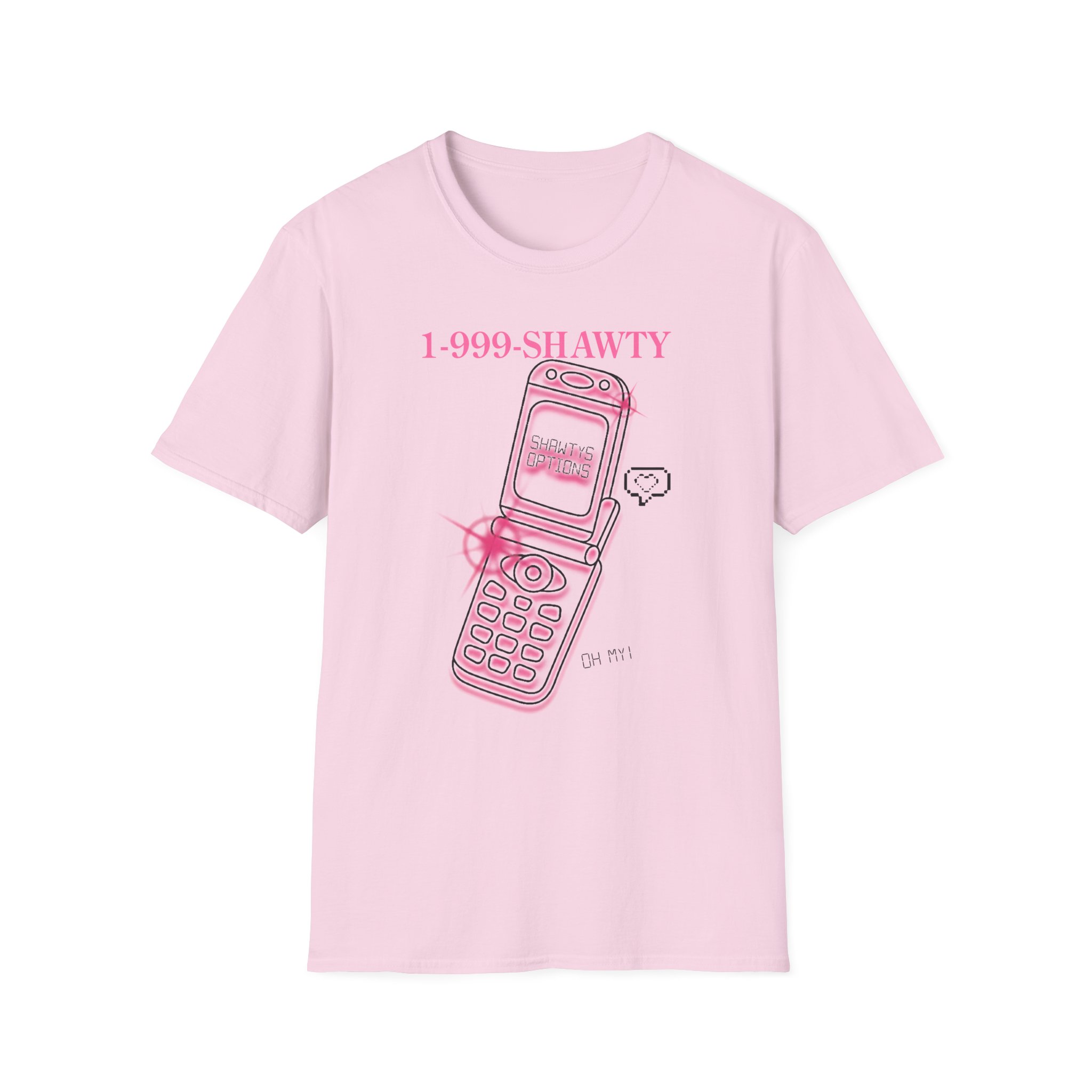 Shawty Bae Shawty Hotline Unisex Softstyle T-Shirt