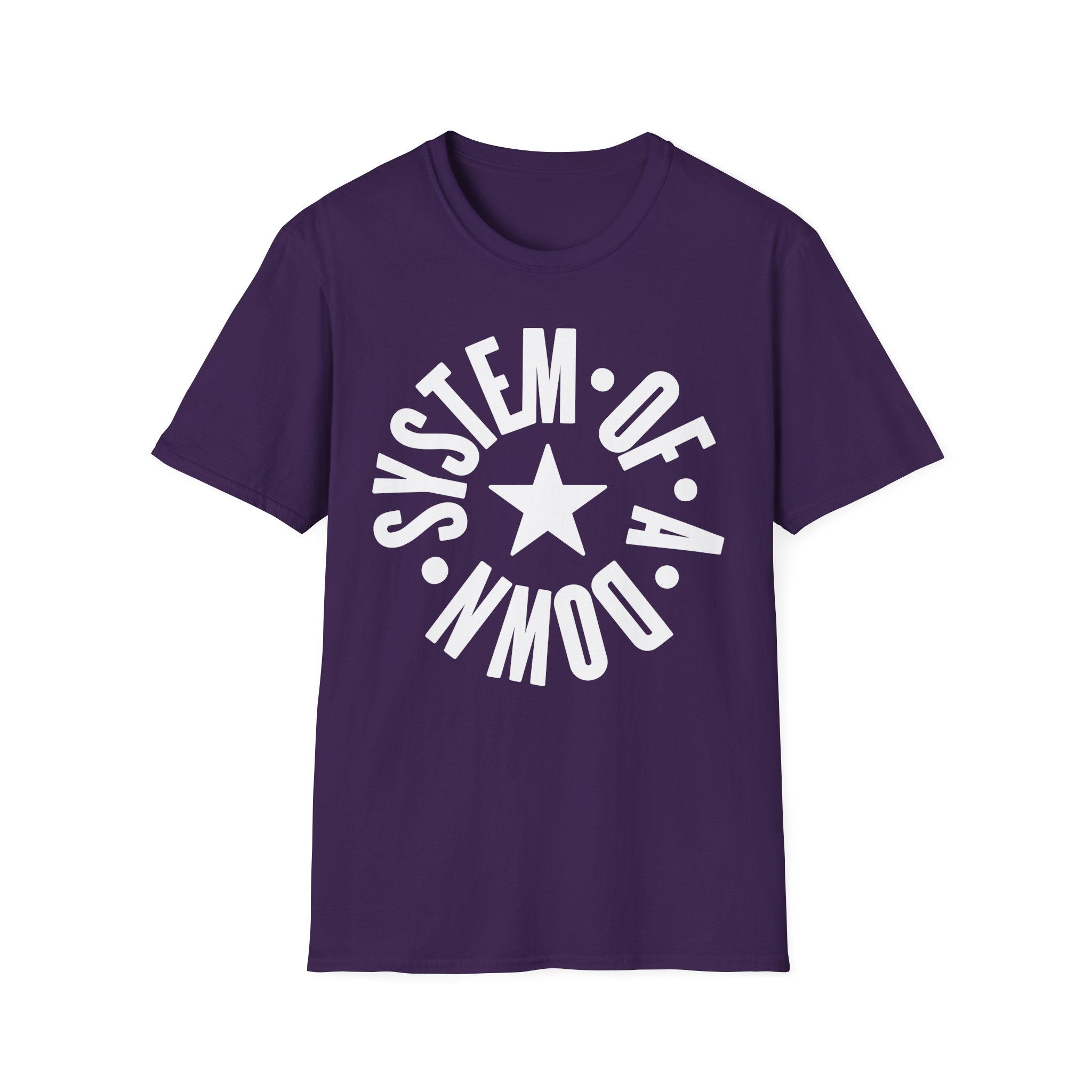 System of a Down Full Circle Logo Kids Unisex Softstyle T-Shirt