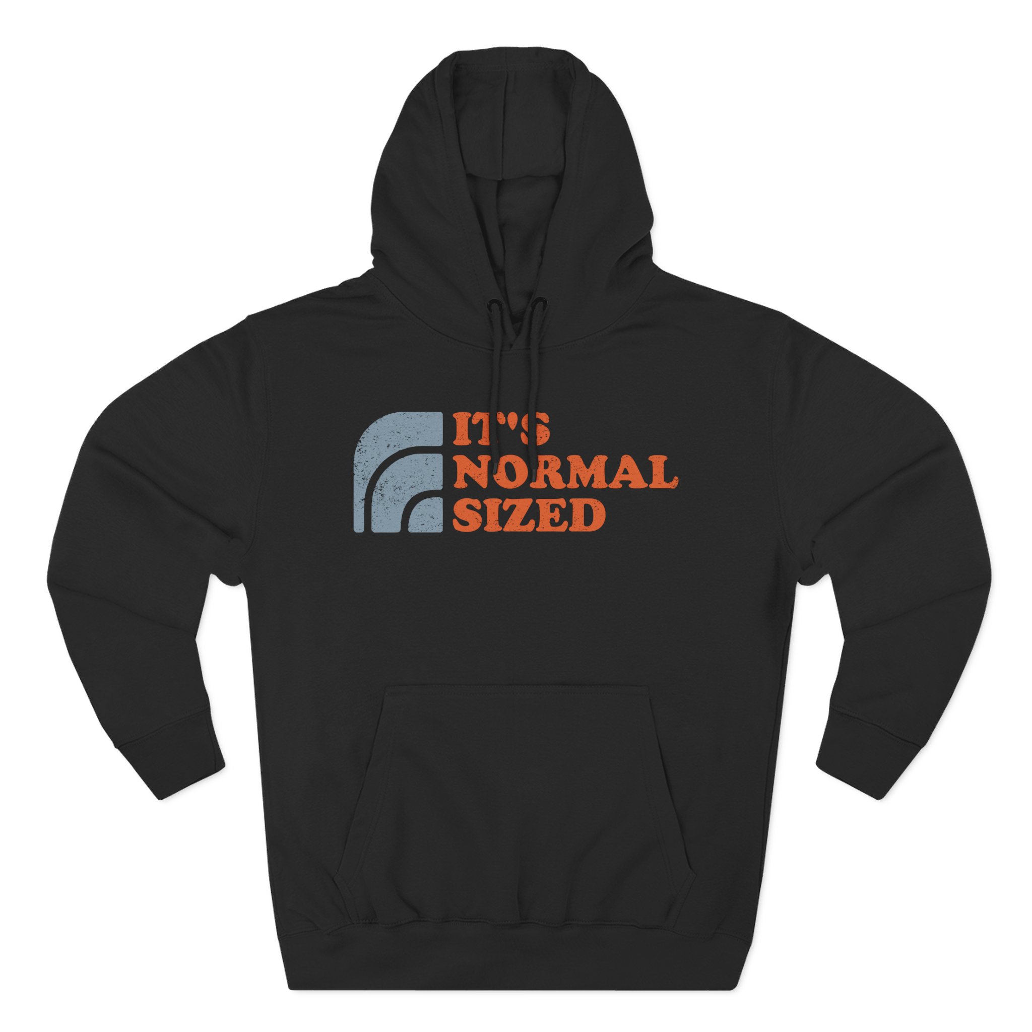 Ymh It's Normal Sized Three-Panel Fleece Hoodie